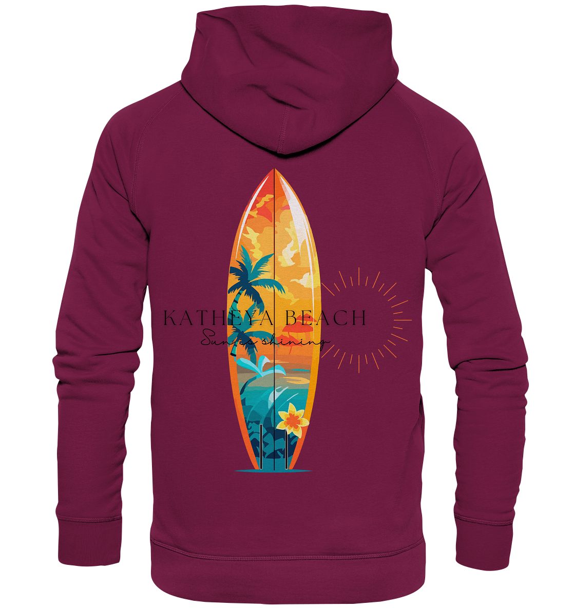 KATHEYA BEACH - Basic Unisex Hoodie