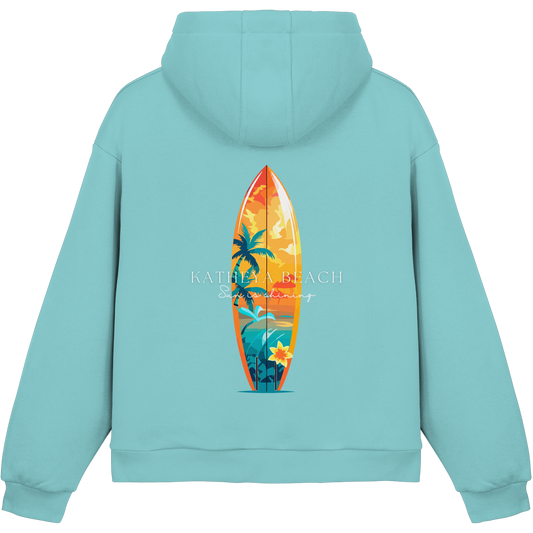 KATHEYA BEACH-Sun is shining Fluffy Box cut Hoodie - Fluffy Boxcut Hoodie