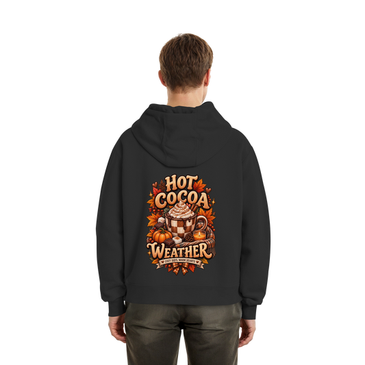 Herbst Schokolade - Fluffy Boxcut Hoodie