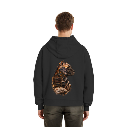 Dog Books - Fluffy Boxcut Hoodie
