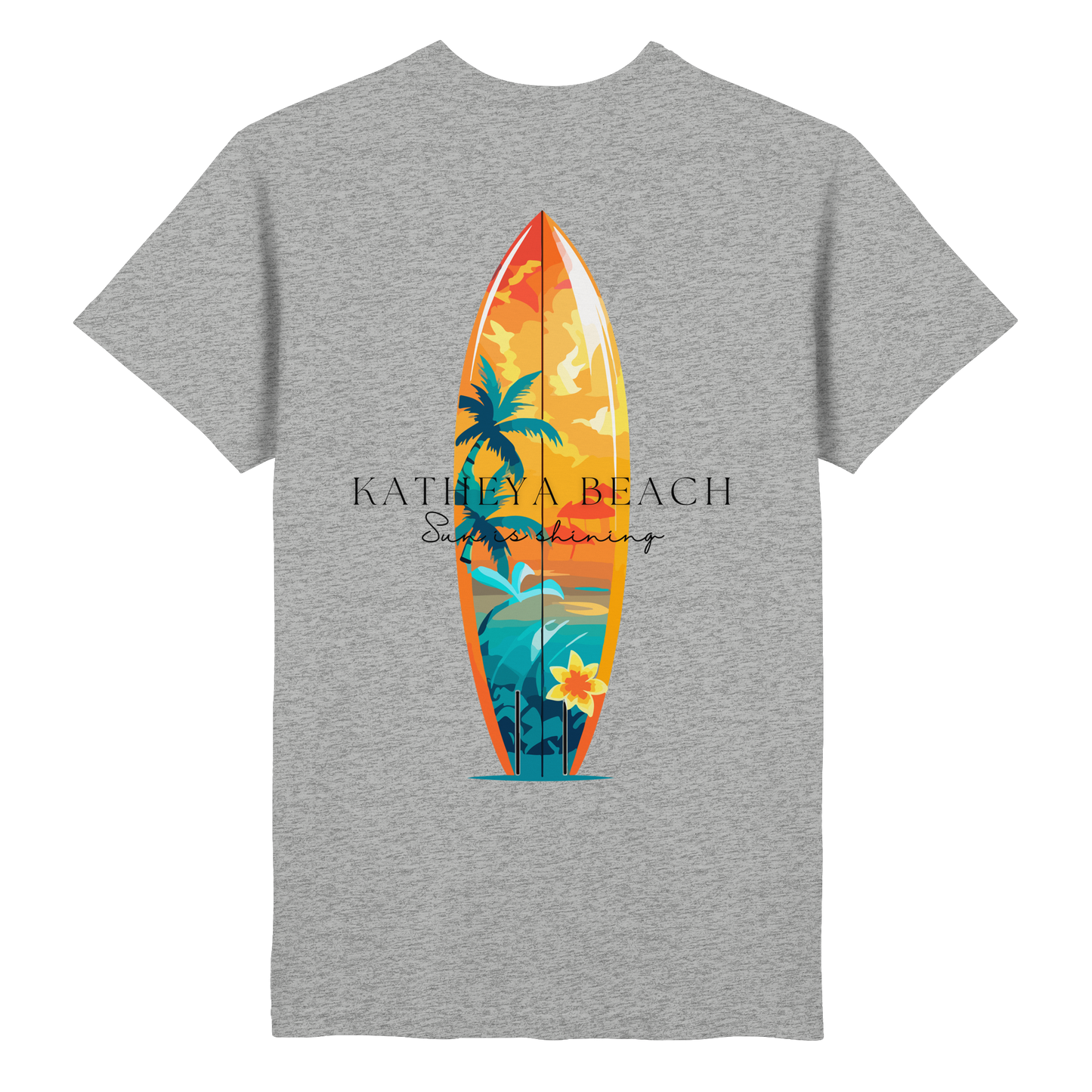 KATHEYA BEACH T-SHIRT - Heavy Cotton T-Shirt