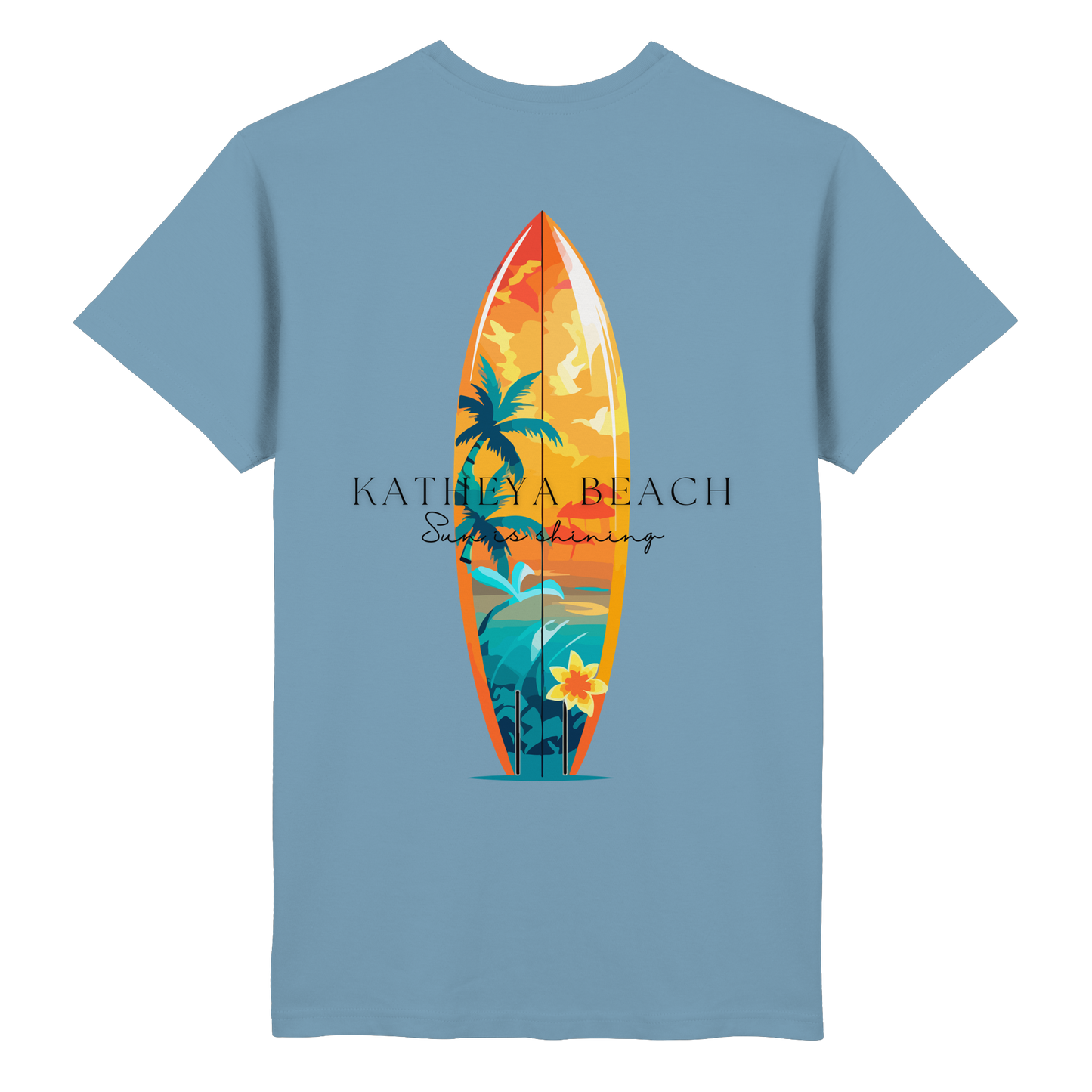 KATHEYA BEACH T-SHIRT - Heavy Cotton T-Shirt