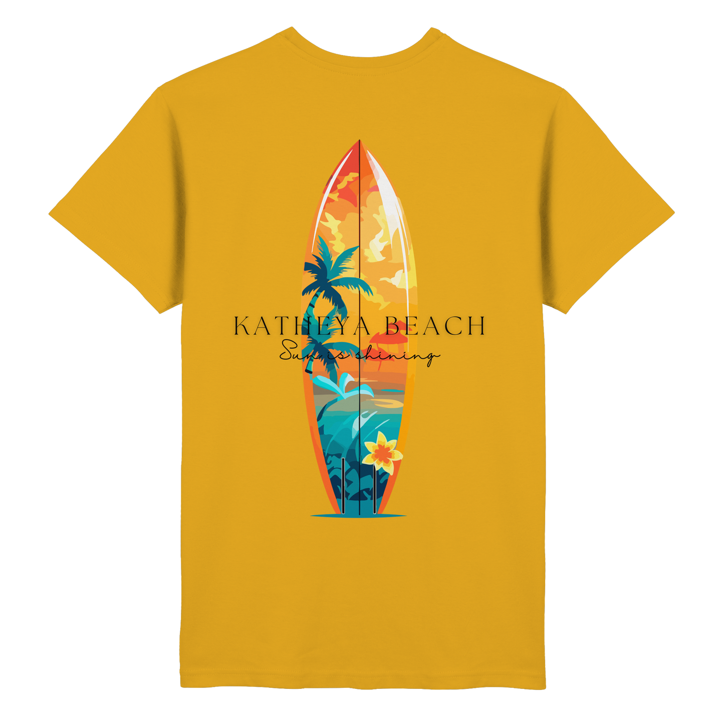 KATHEYA BEACH T-SHIRT - Heavy Cotton T-Shirt