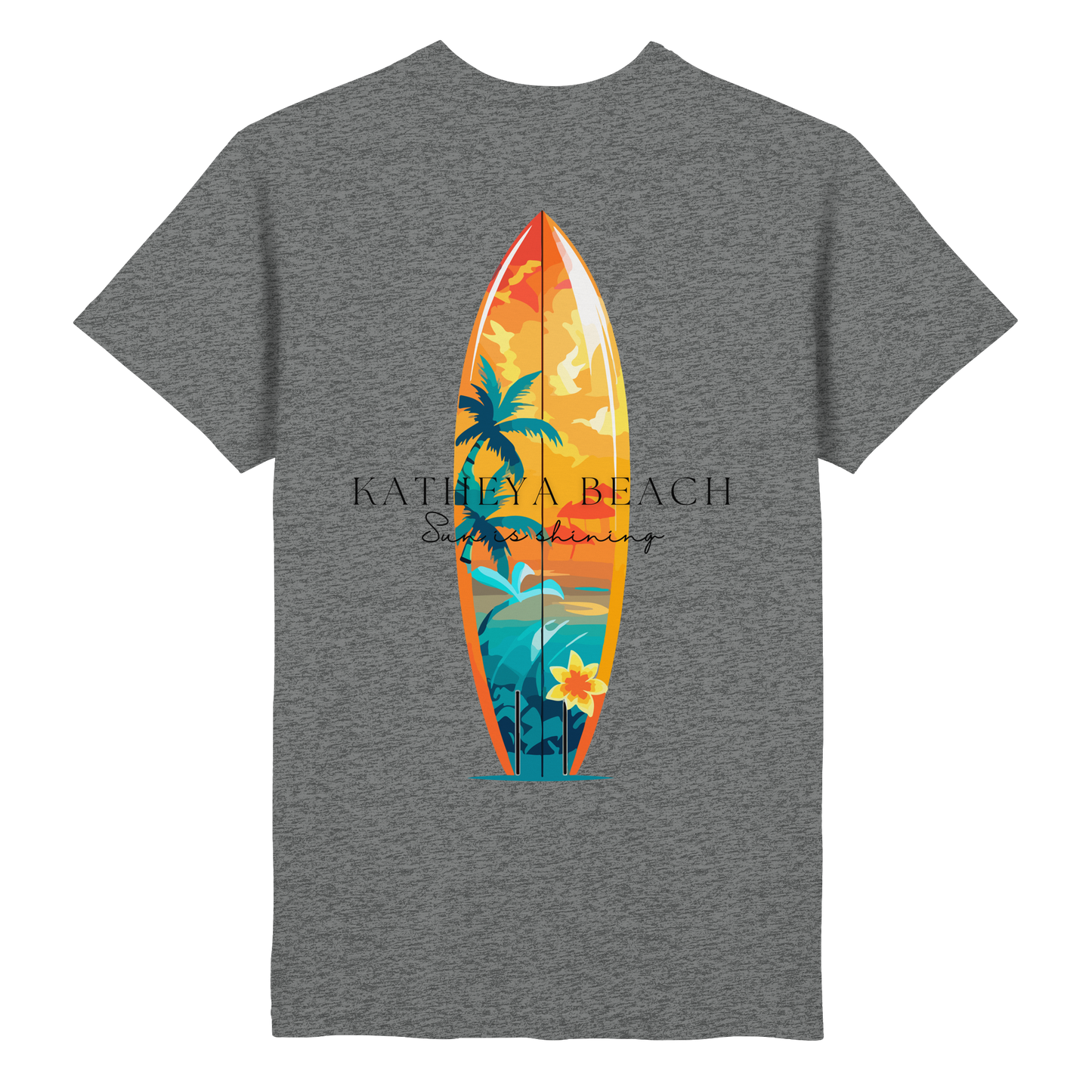 KATHEYA BEACH T-SHIRT - Heavy Cotton T-Shirt