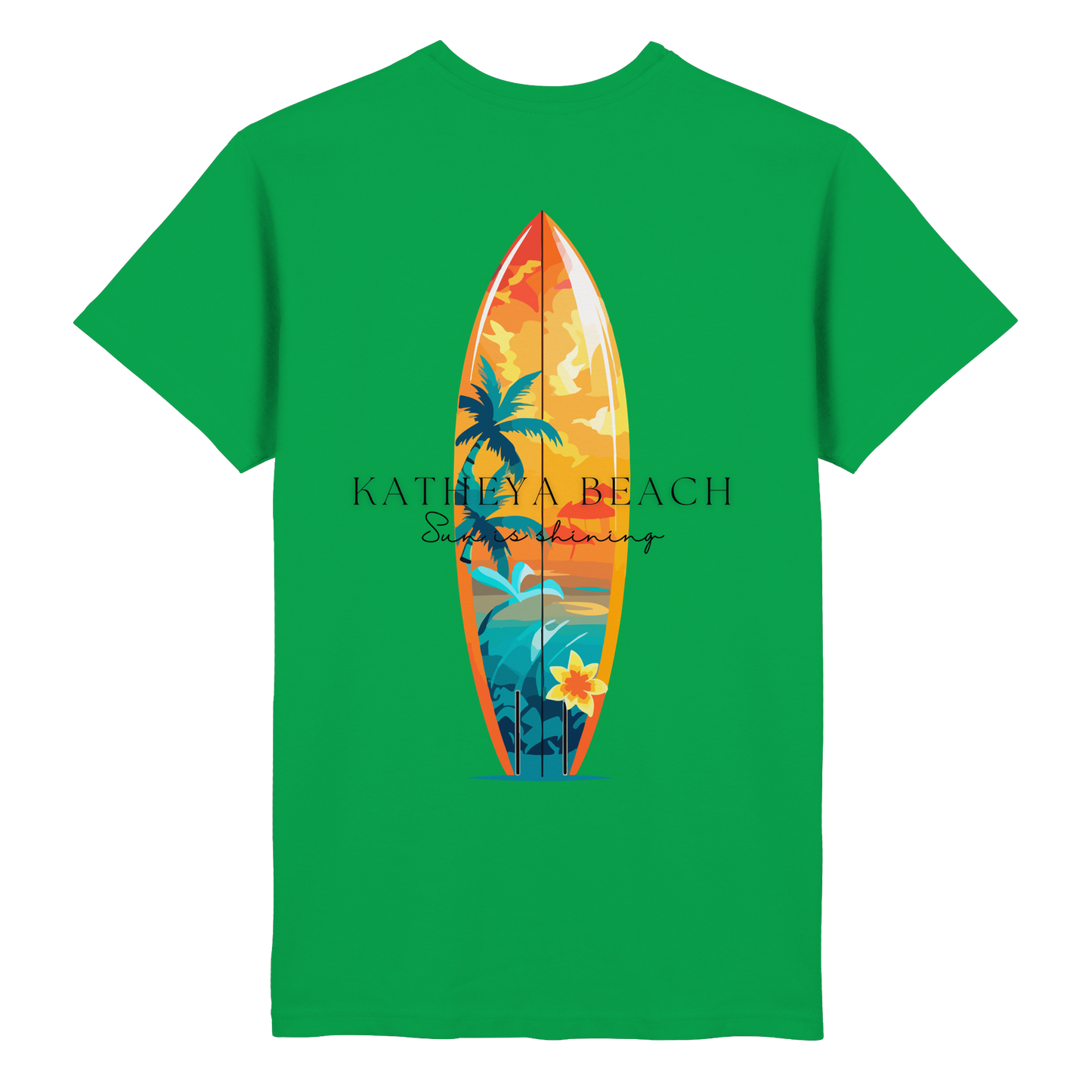 KATHEYA BEACH T-SHIRT - Heavy Cotton T-Shirt