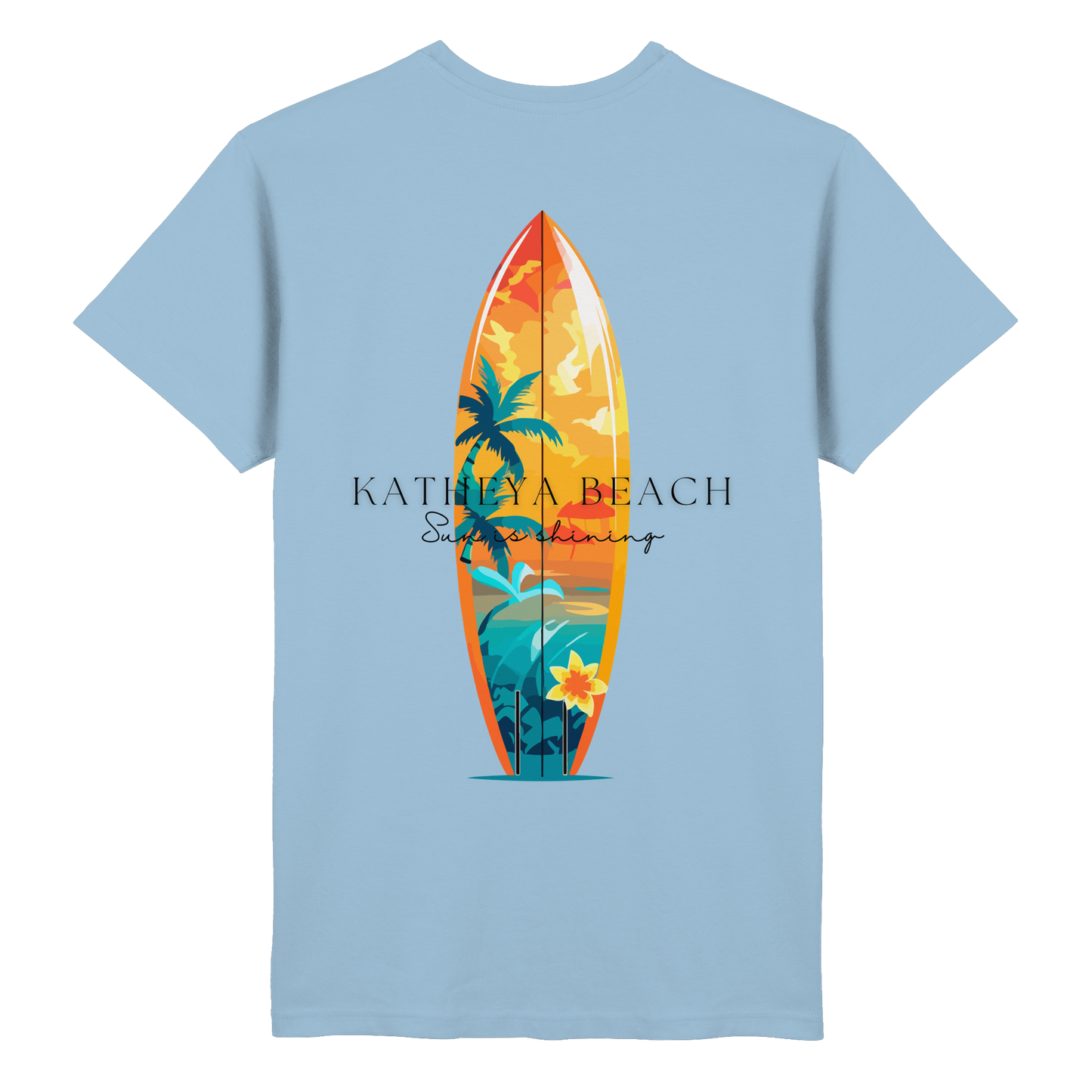 KATHEYA BEACH T-SHIRT - Heavy Cotton T-Shirt