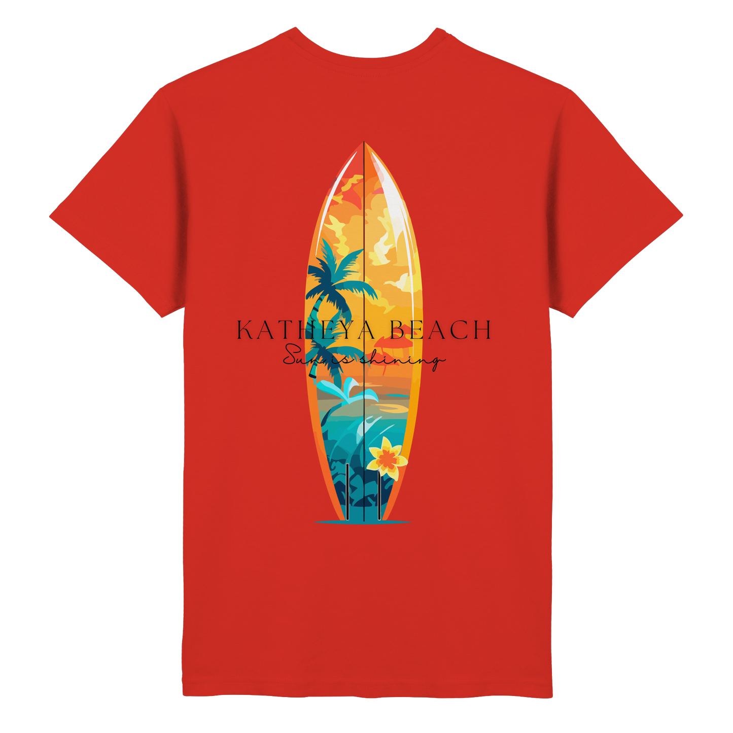 KATHEYA BEACH T-SHIRT - Heavy Cotton T-Shirt
