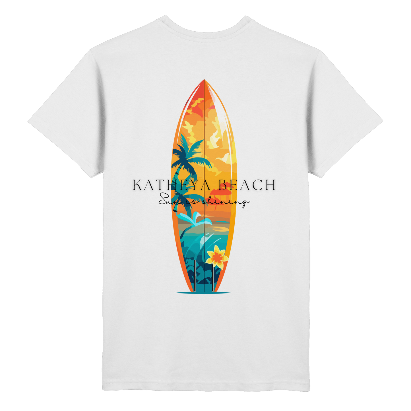 KATHEYA BEACH T-SHIRT - Heavy Cotton T-Shirt