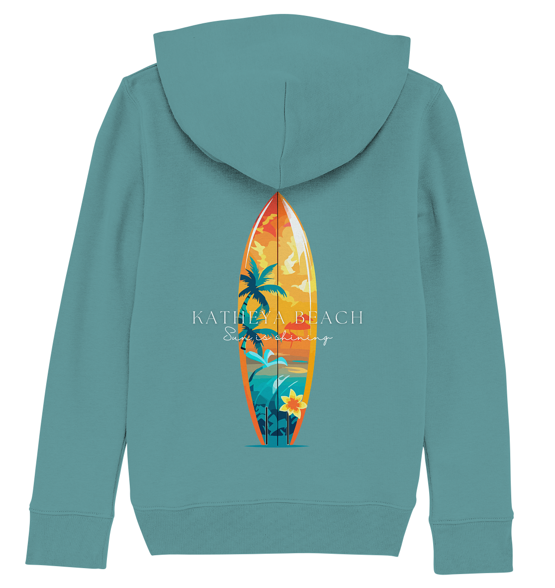 KATHEYA - Beach weis - Kids Organic Hoodie