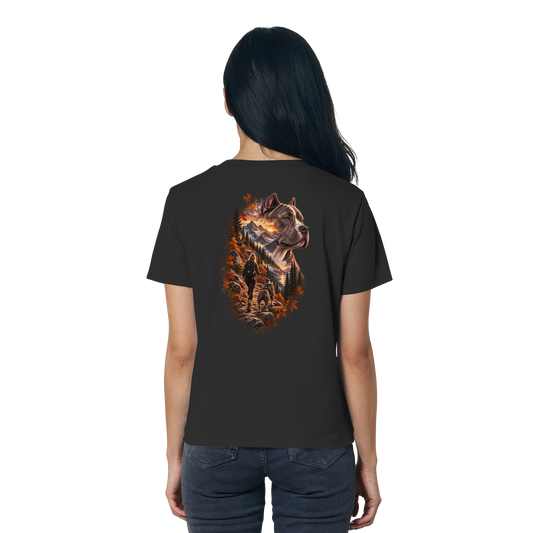 Dog Mountain Gray - Ladies Organic Shirt