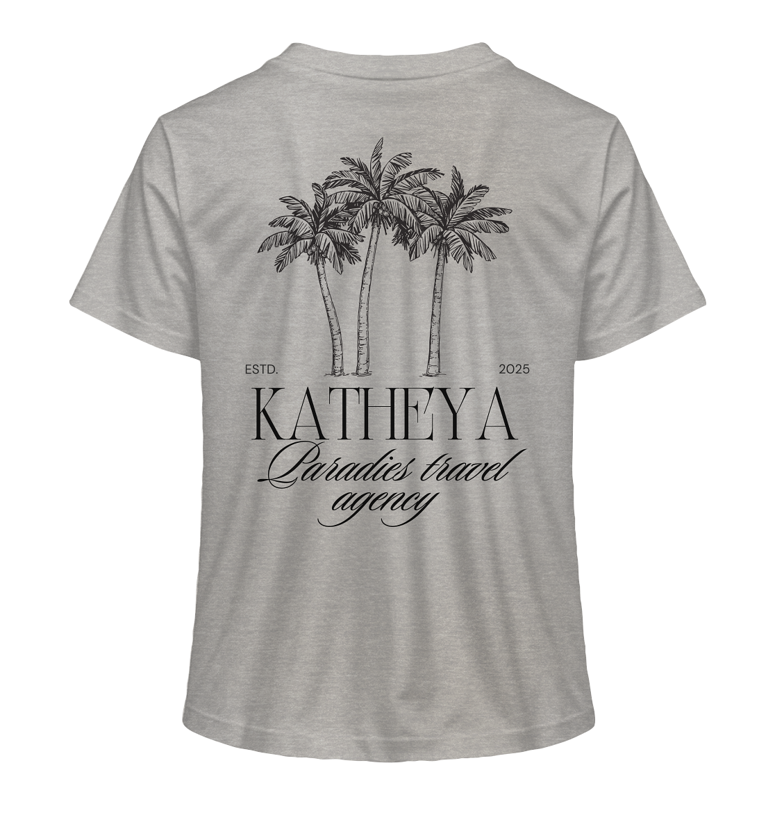 KATHEYA- drei Palmen Design - Ladies Organic Shirt