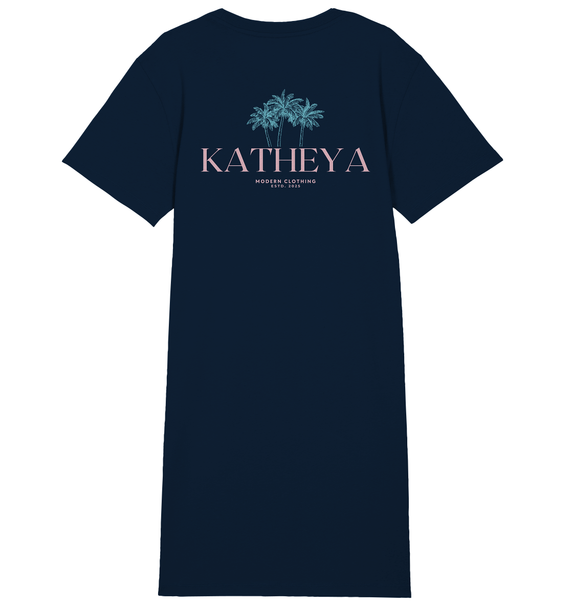 KATHEYA-Longshirt schwarz - Ladies Organic Shirt Dress