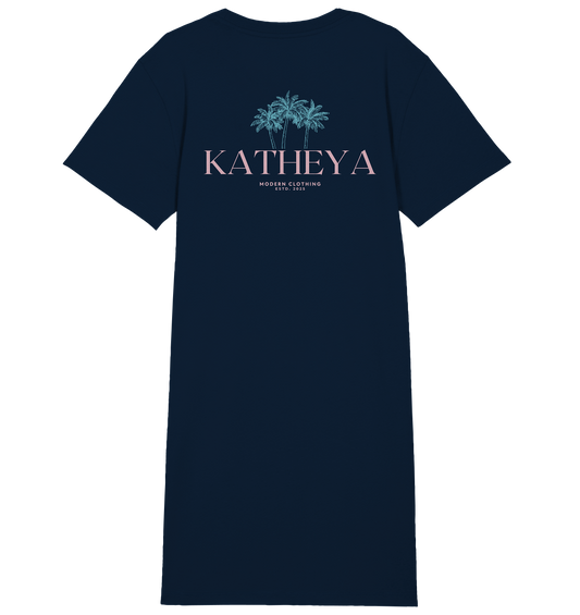 KATHEYA-Longshirt schwarz - Ladies Organic Shirt Dress