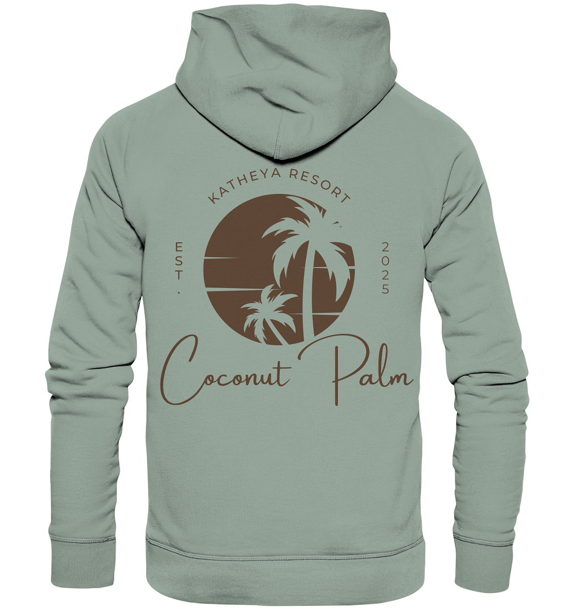 Katheya - Coconut Palm Men - Organic Hoodie