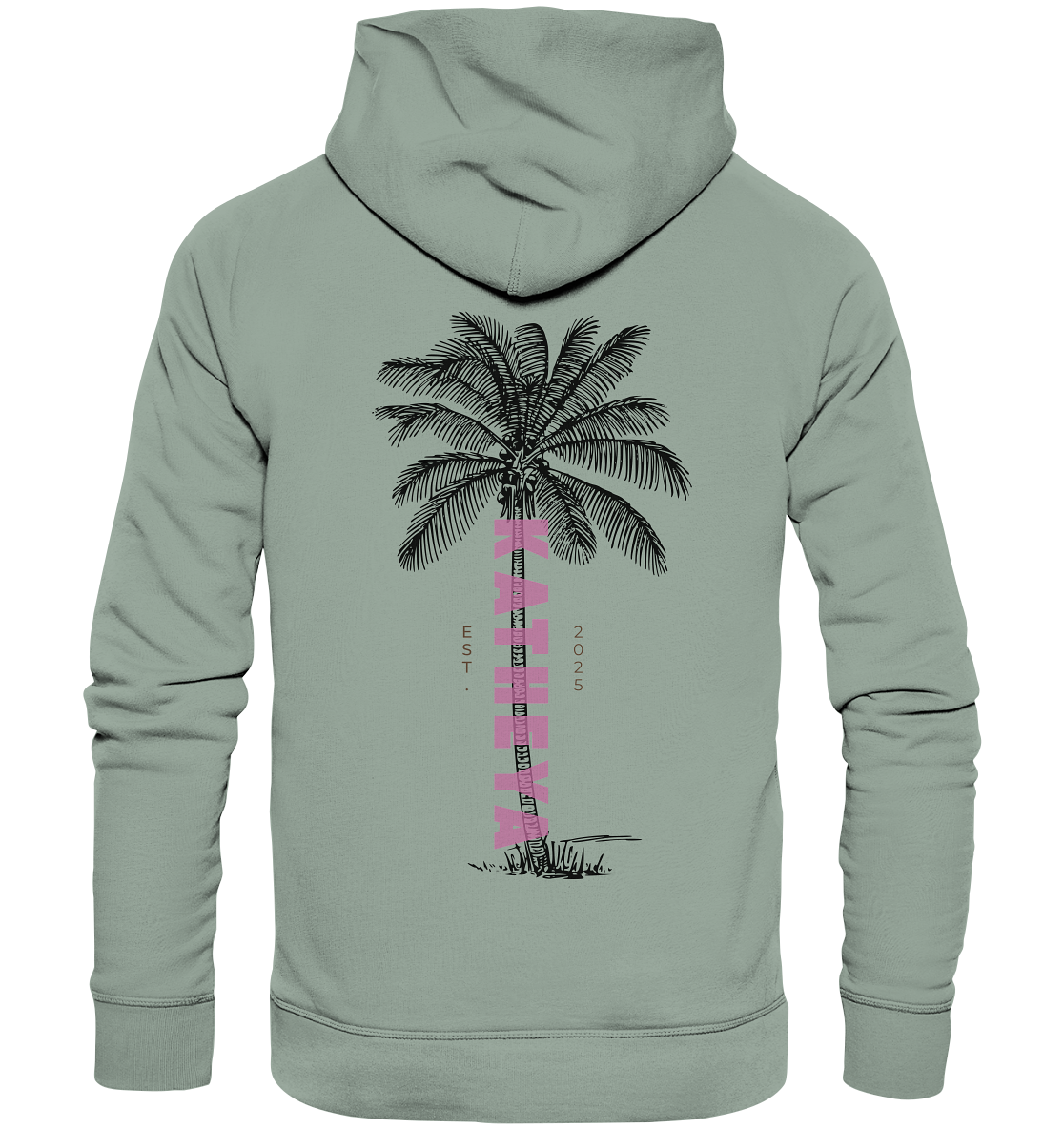 Katheya - Große Palme - Organic Hoodie