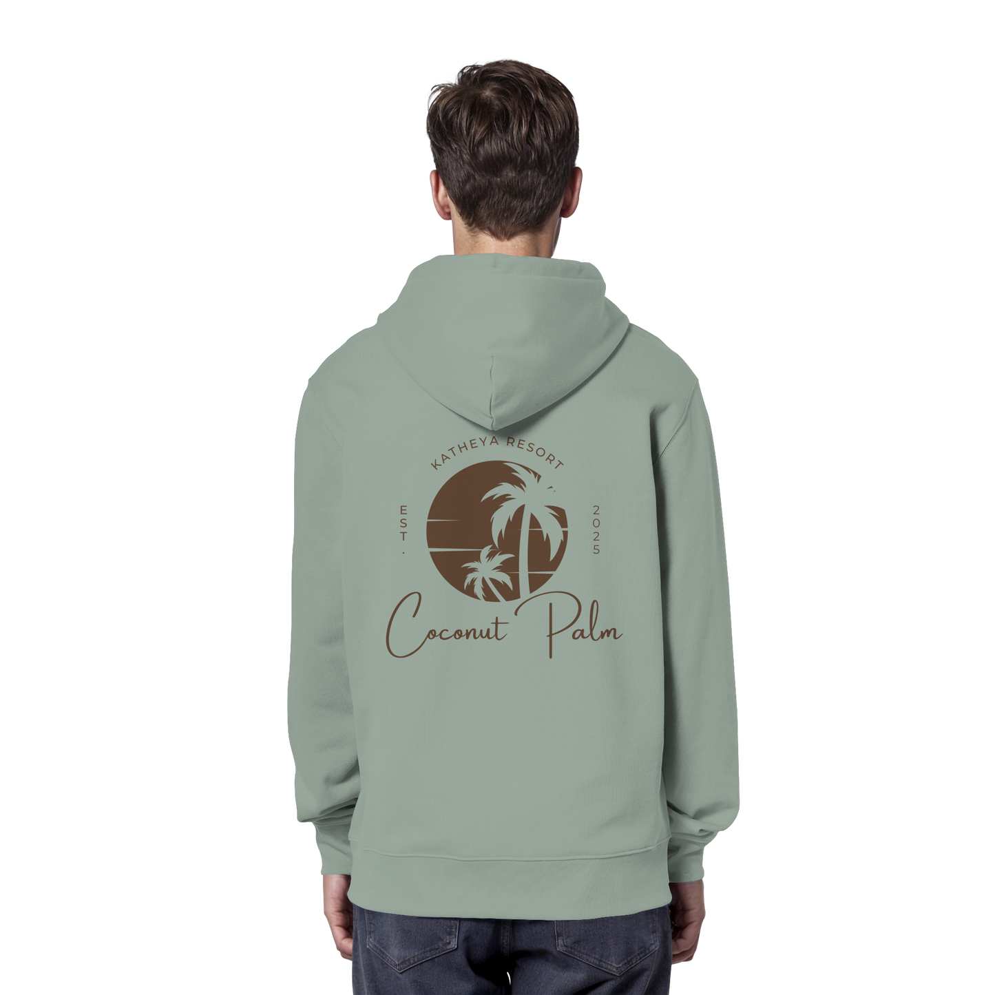 Katheya - Coconut Palm Men - Organic Hoodie