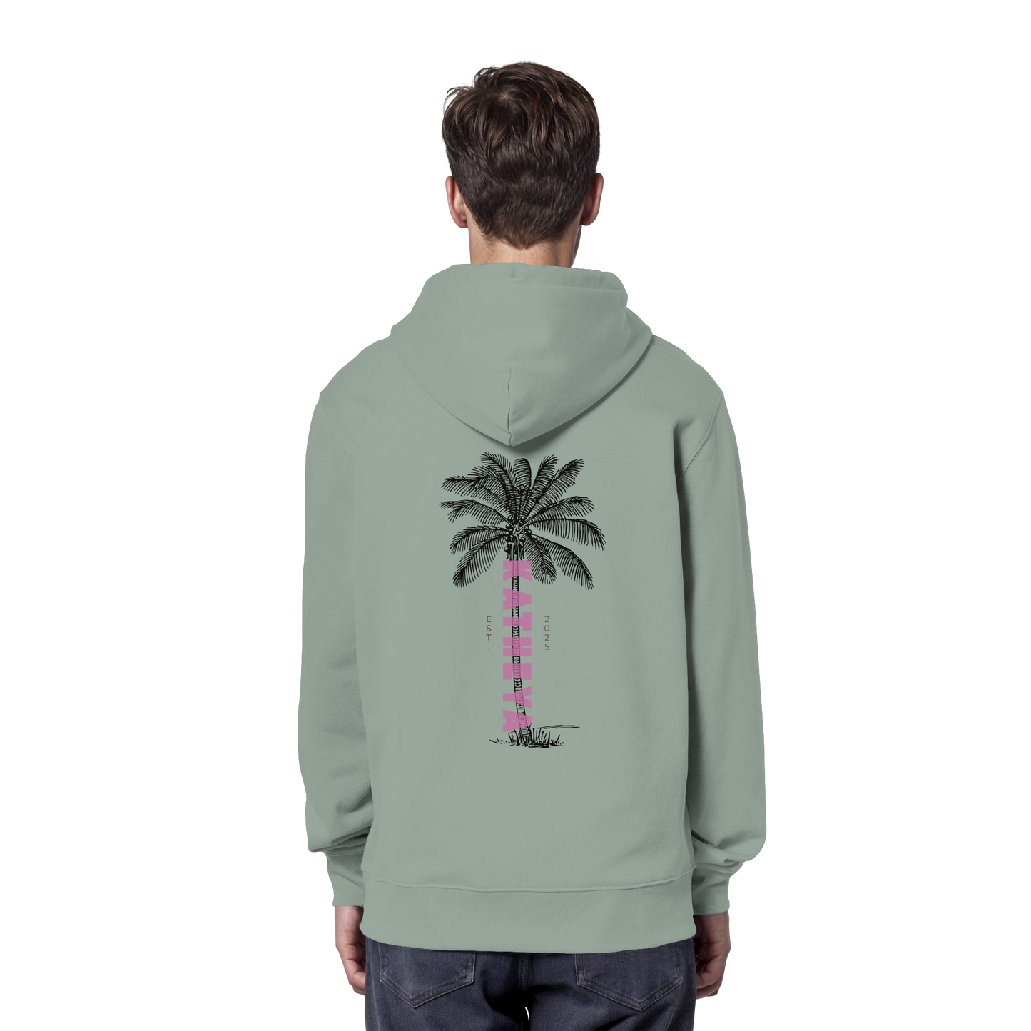 Katheya - Große Palme - Organic Hoodie