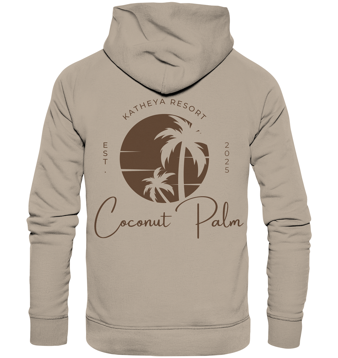 Katheya - Coconut Palm Men - Organic Hoodie