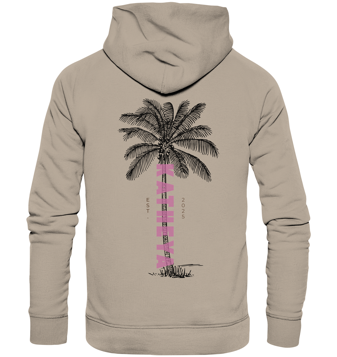 Katheya - Große Palme - Organic Hoodie