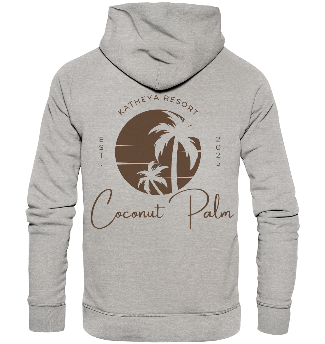 Katheya - Coconut Palm Men - Organic Hoodie