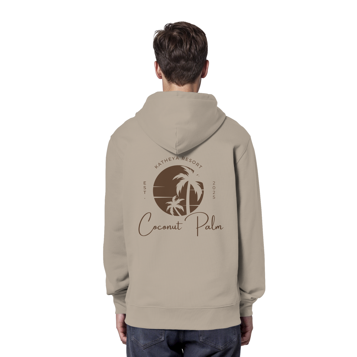 Katheya - Coconut Palm Men - Organic Hoodie