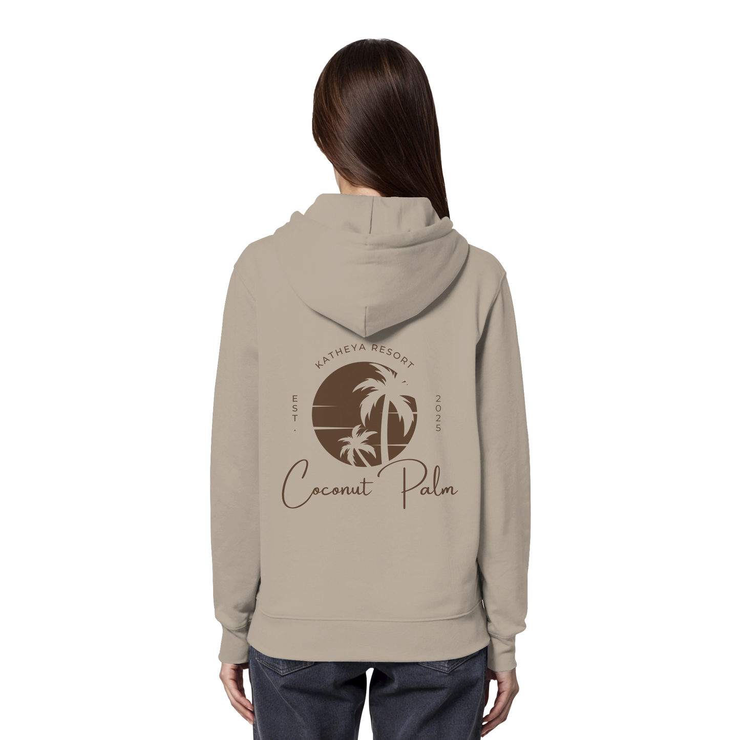 Katheya - Coconut Palm Men - Organic Hoodie