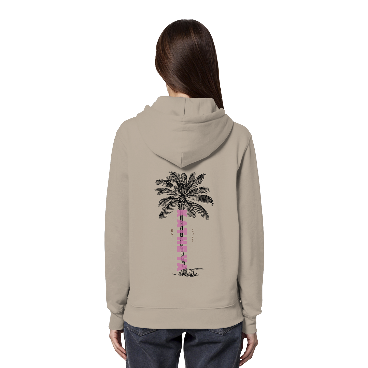 Katheya - Große Palme - Organic Hoodie
