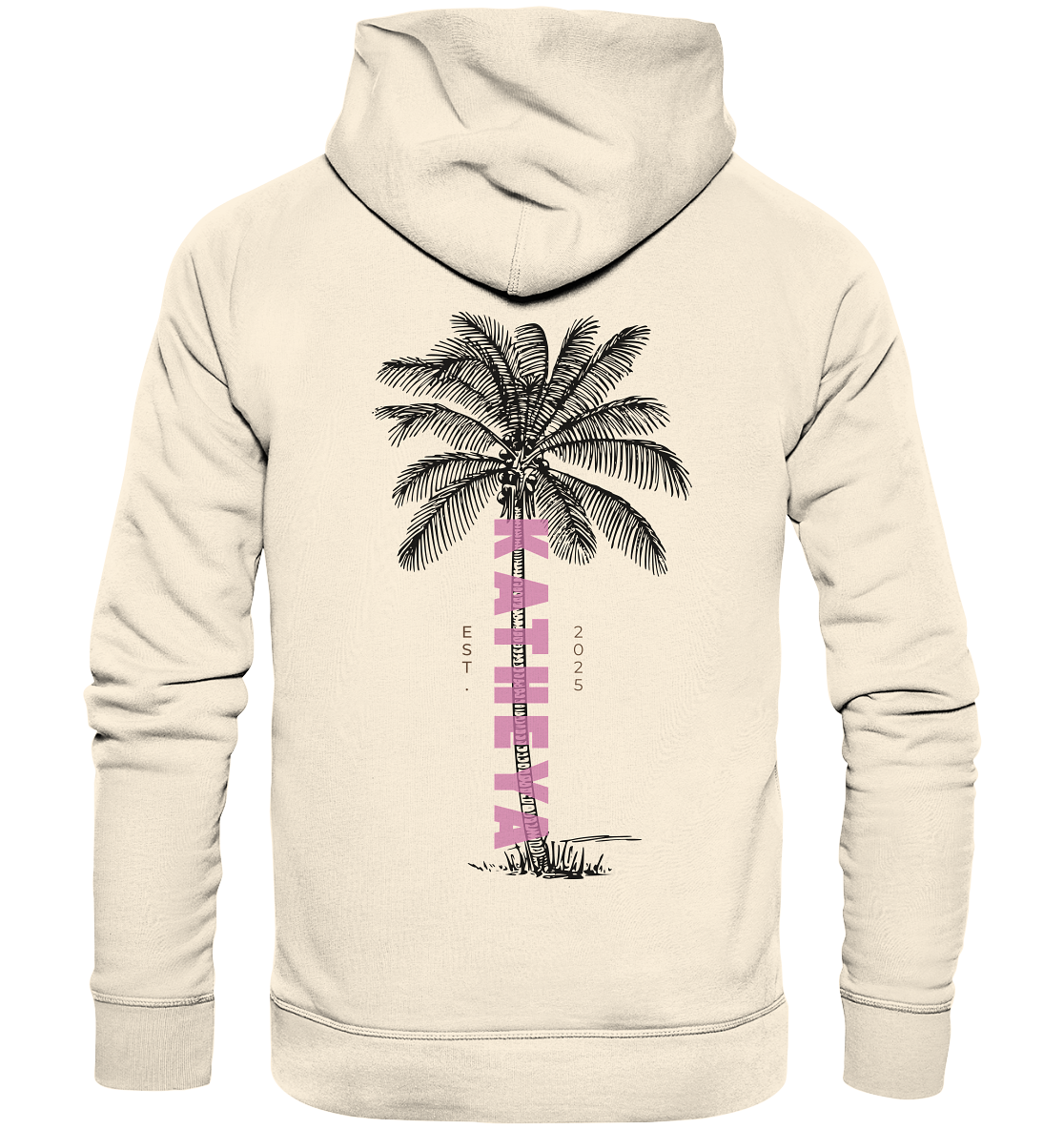 Katheya - Große Palme - Organic Hoodie