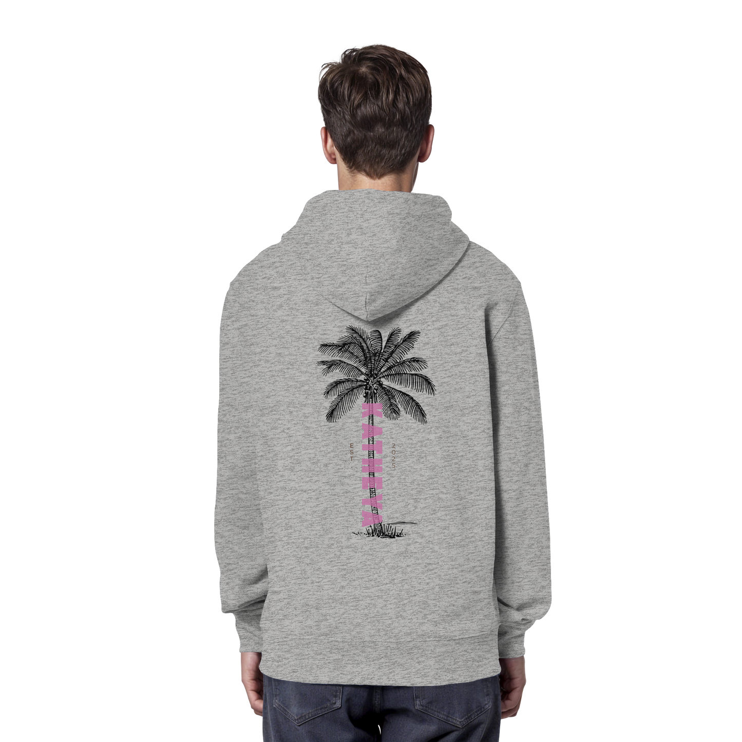 Katheya - Große Palme - Organic Hoodie