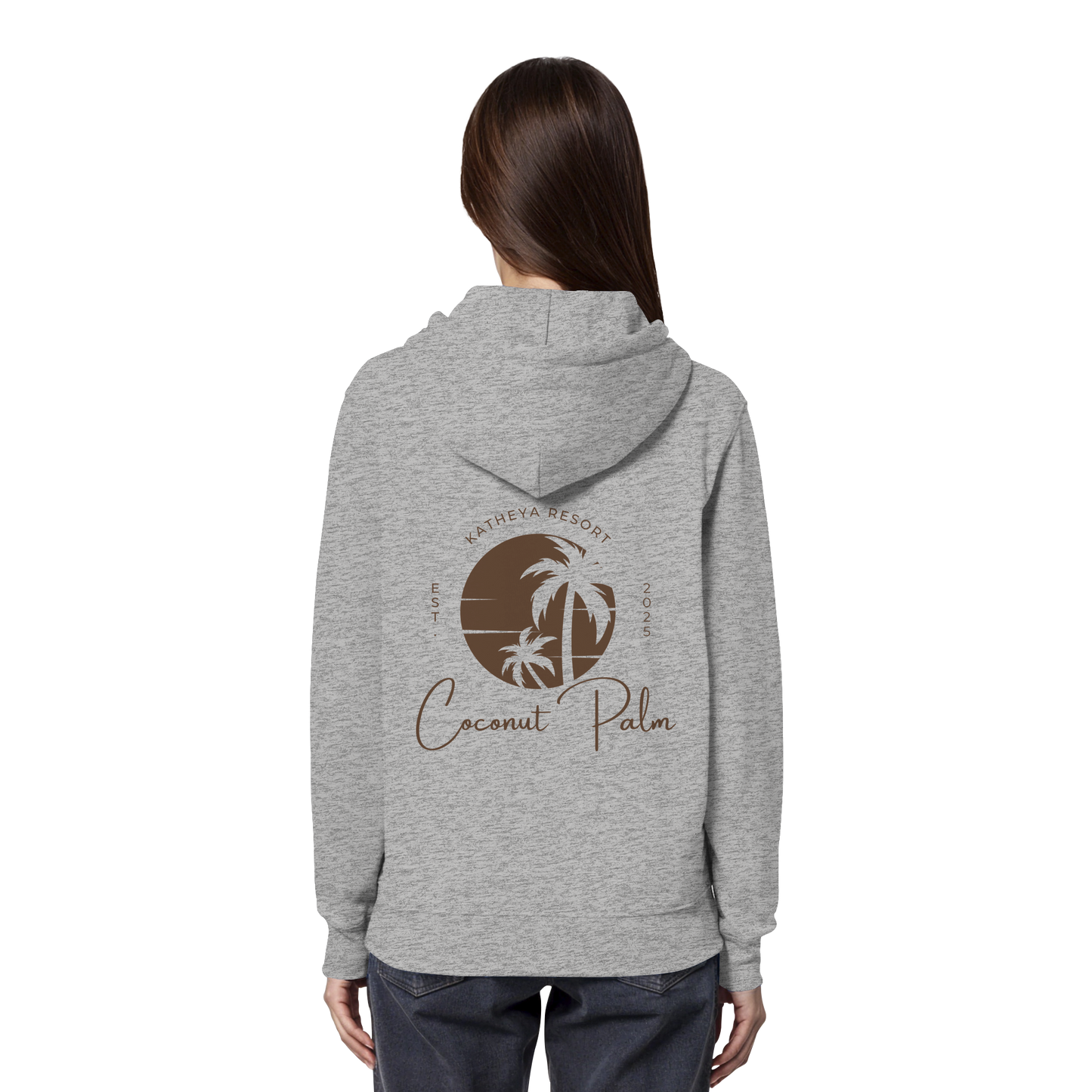 Katheya - Coconut Palm Men - Organic Hoodie