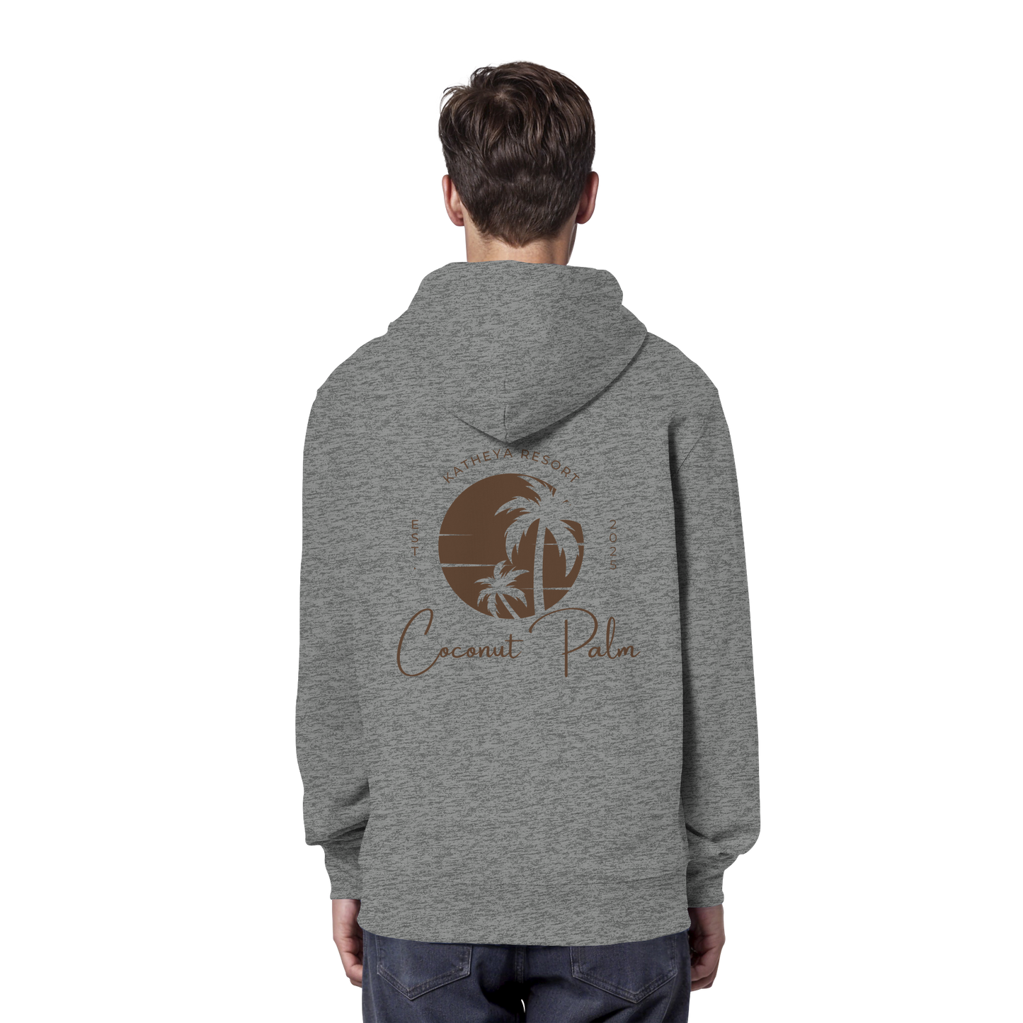 Katheya - Coconut Palm Men - Organic Hoodie