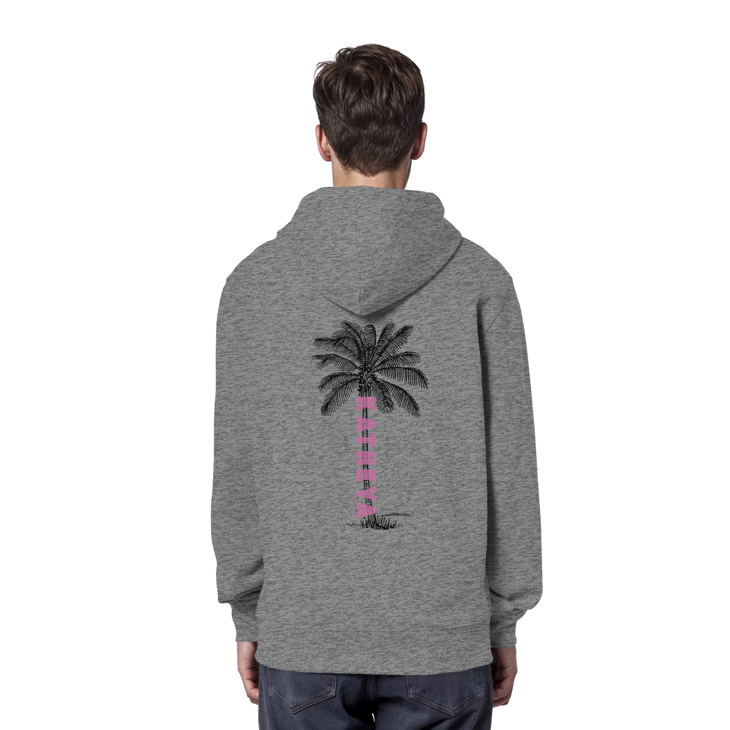 Katheya - Große Palme - Organic Hoodie