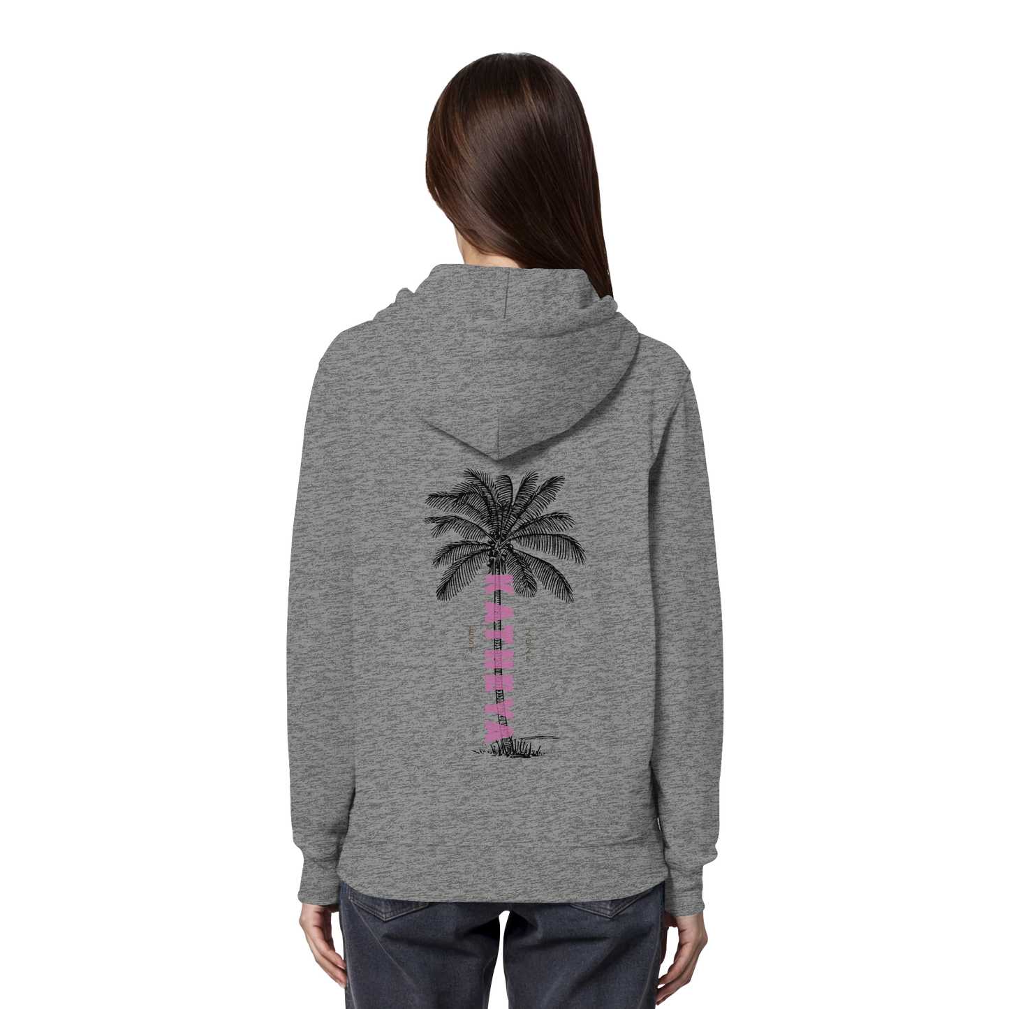 Katheya - Große Palme - Organic Hoodie