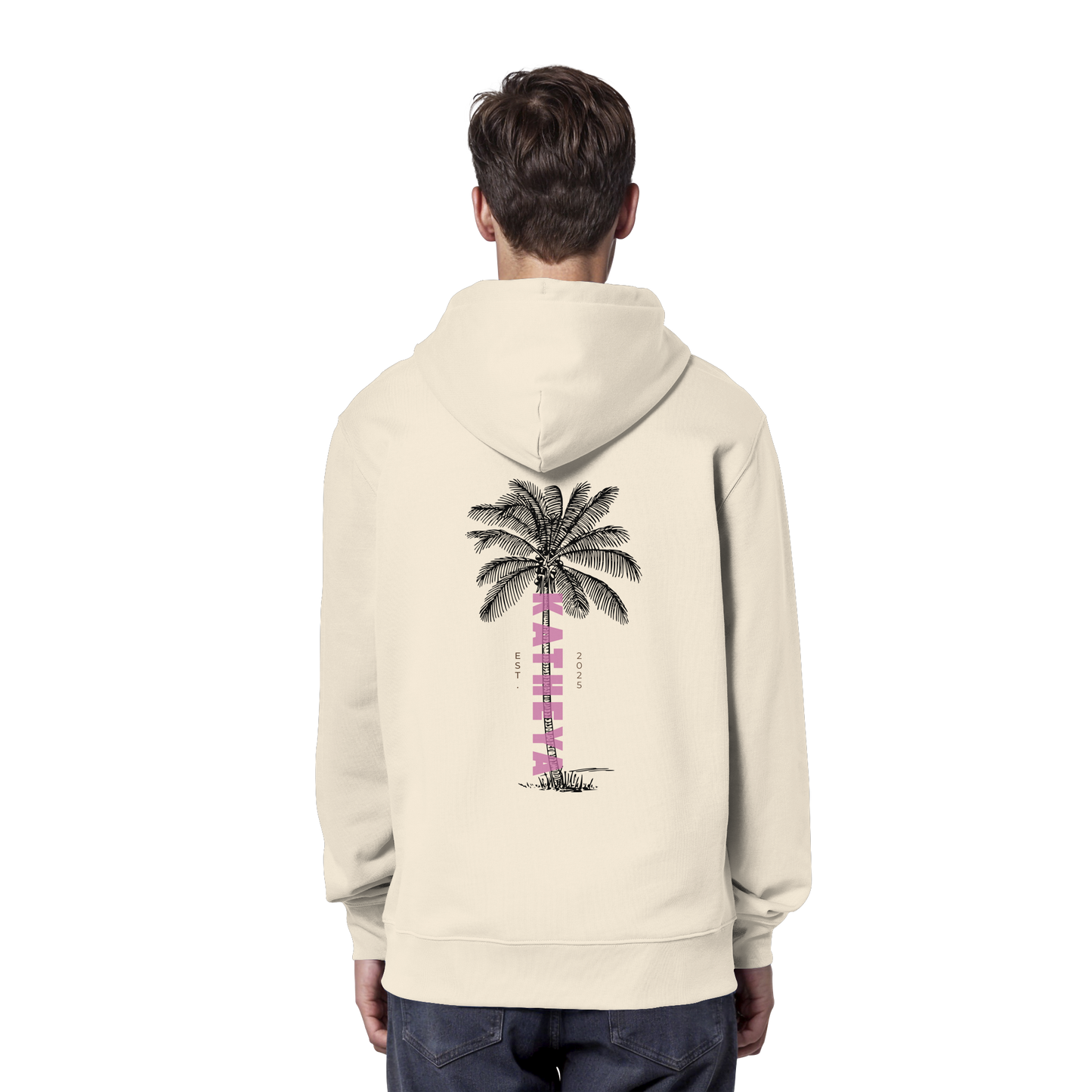 Katheya - Große Palme - Organic Hoodie