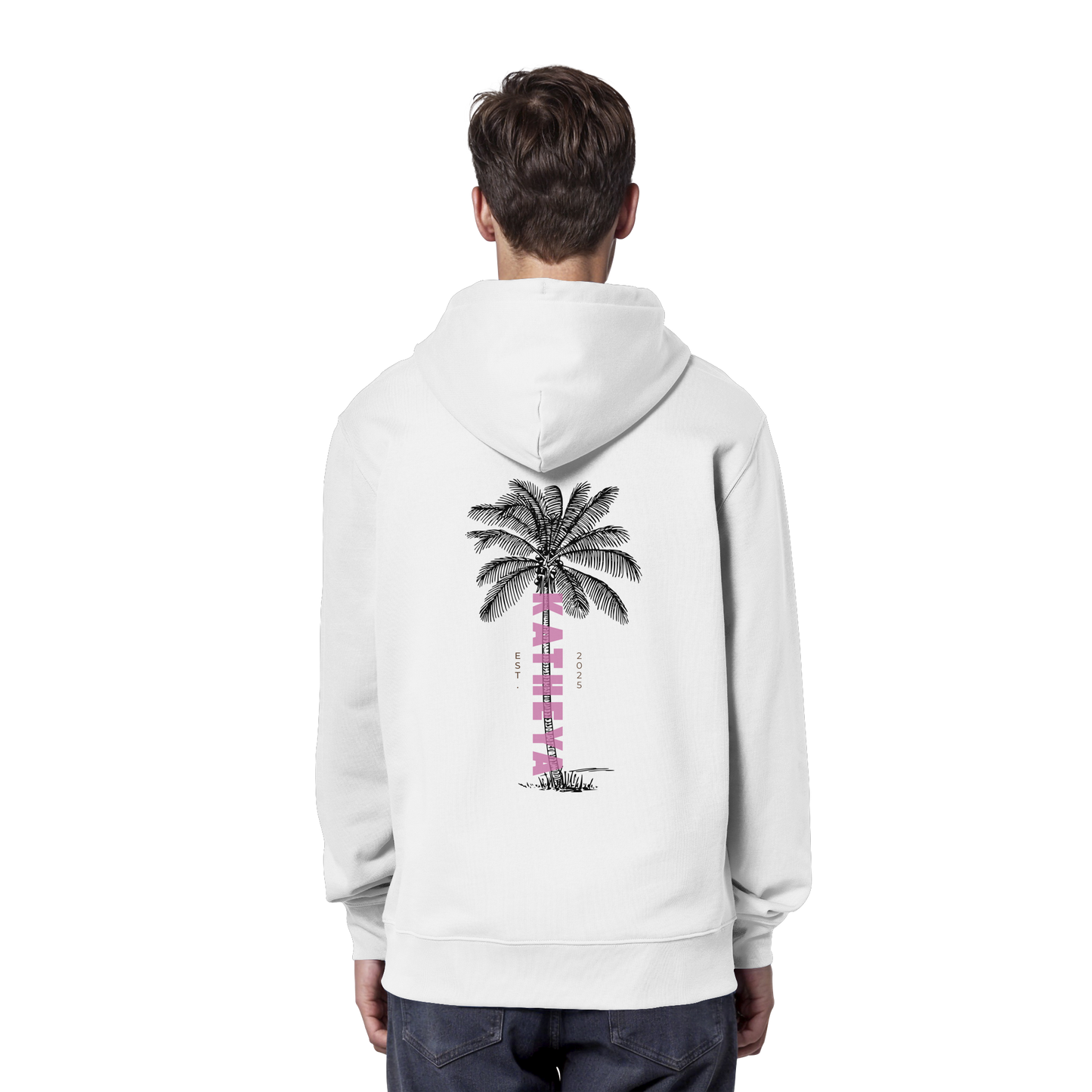 Katheya - Große Palme - Organic Hoodie