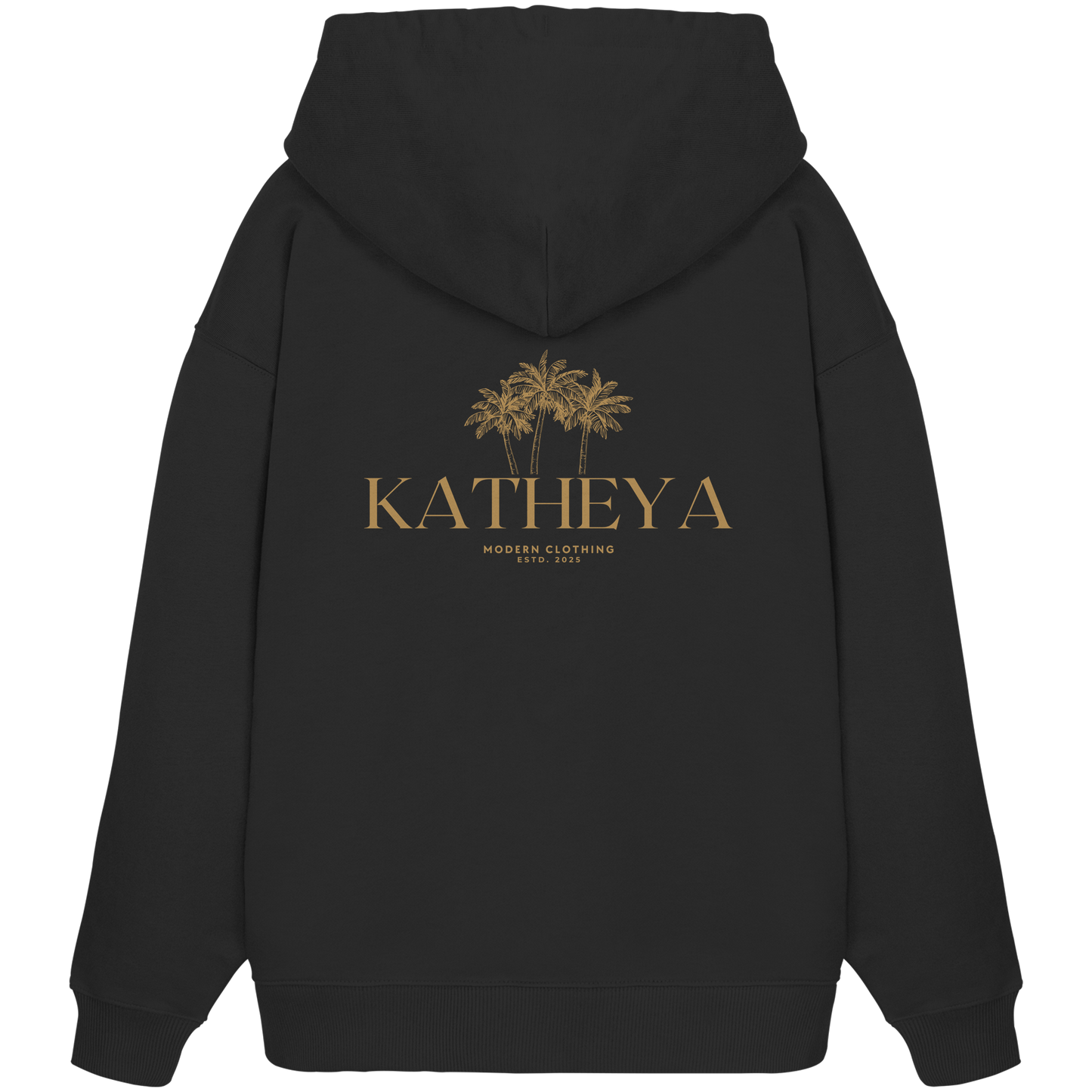 KATHEYA-Gold Hoodie - Organic Oversize Hoodie