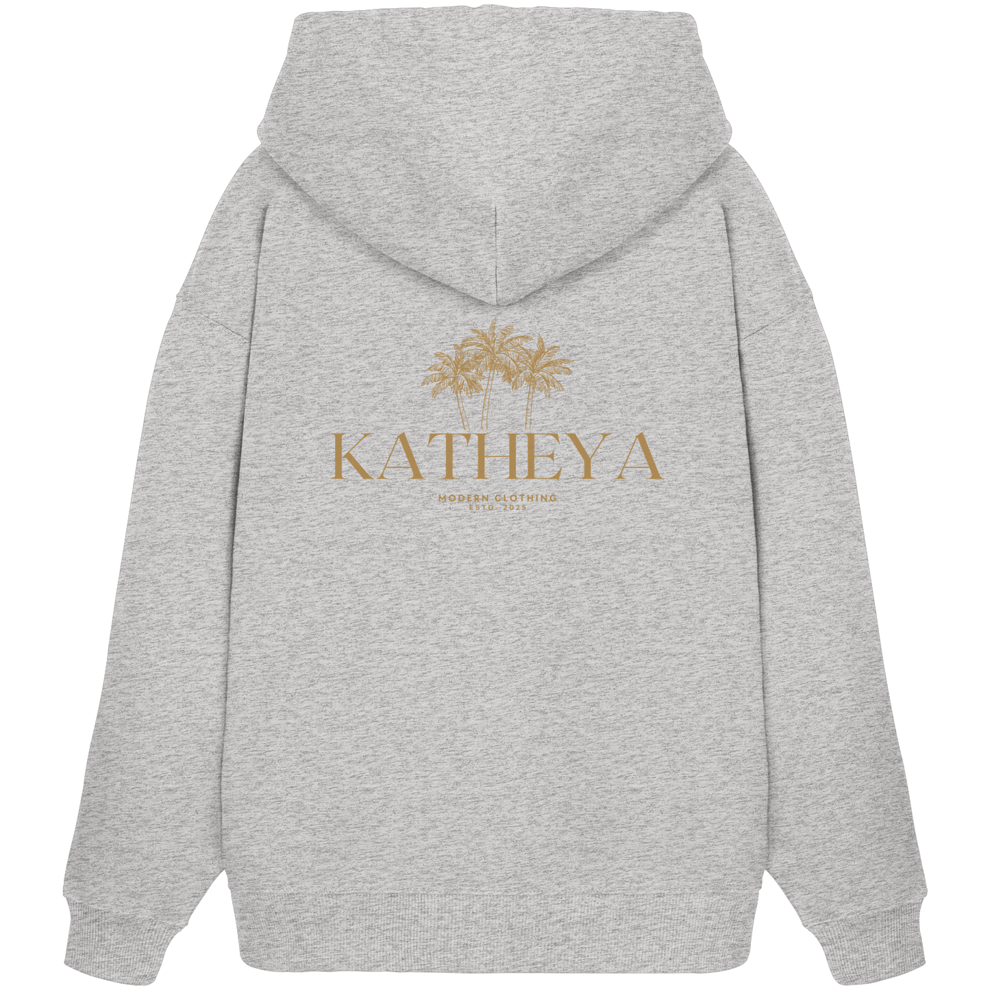 KATHEYA-Gold Hoodie - Organic Oversize Hoodie