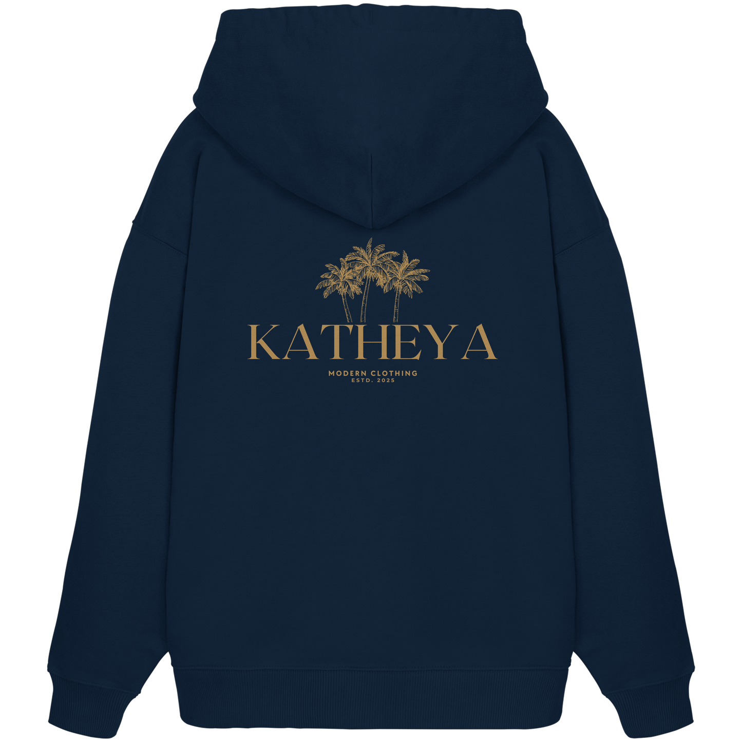 KATHEYA-Gold Hoodie - Organic Oversize Hoodie