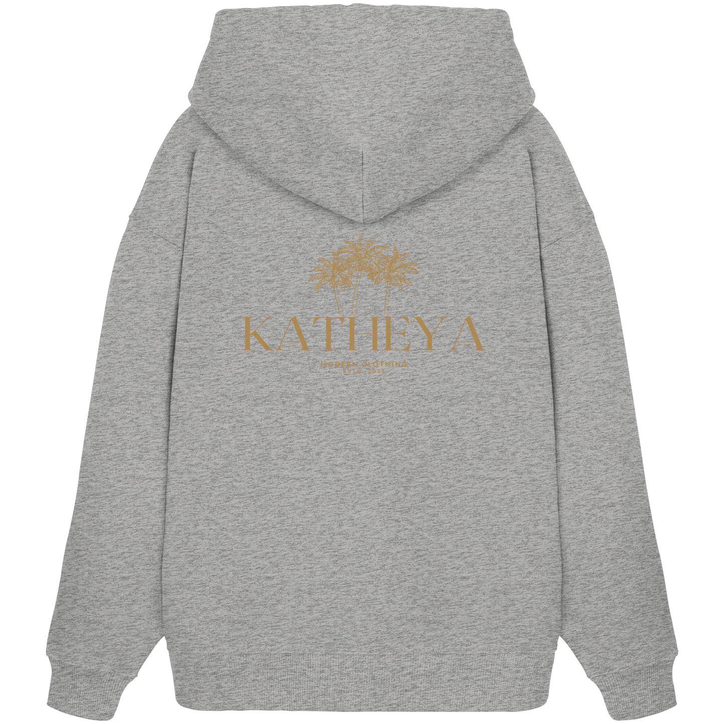 KATHEYA-Gold Hoodie - Organic Oversize Hoodie