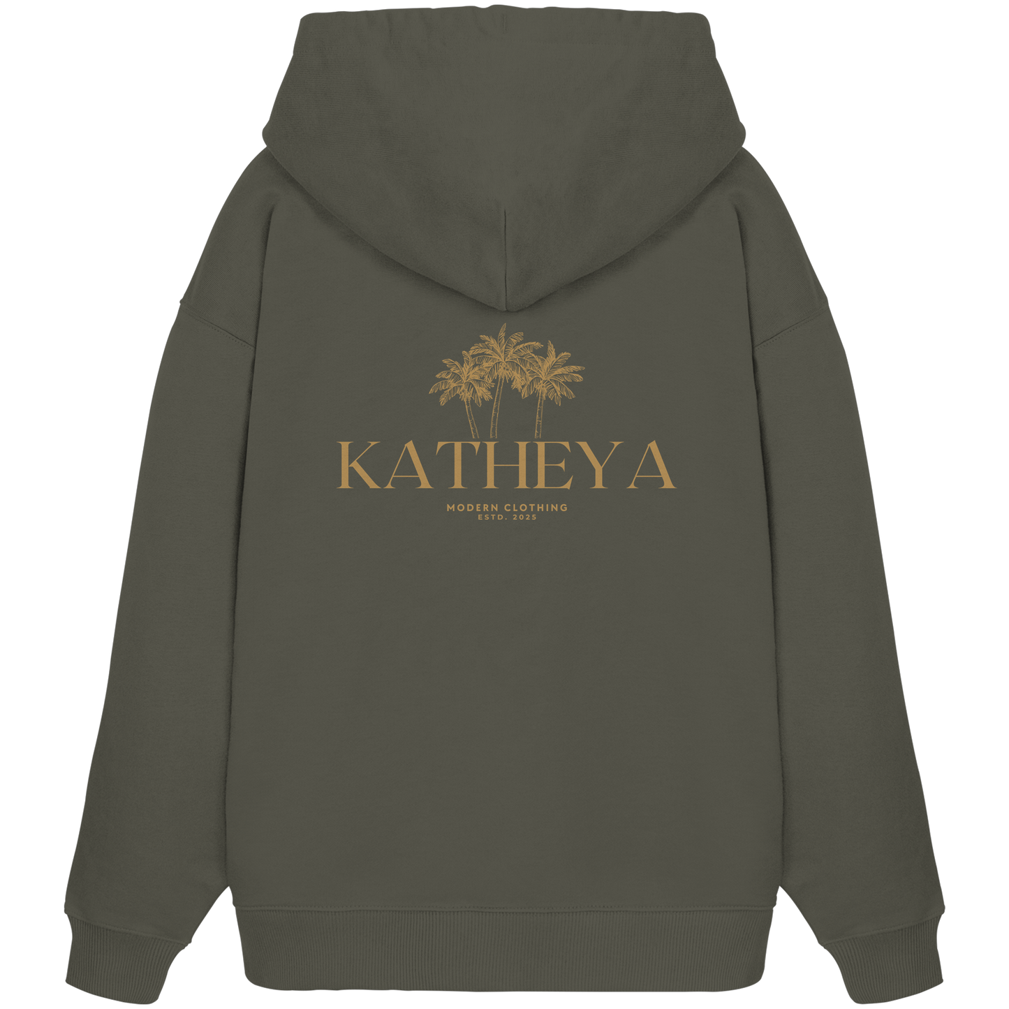 KATHEYA-Gold Hoodie - Organic Oversize Hoodie