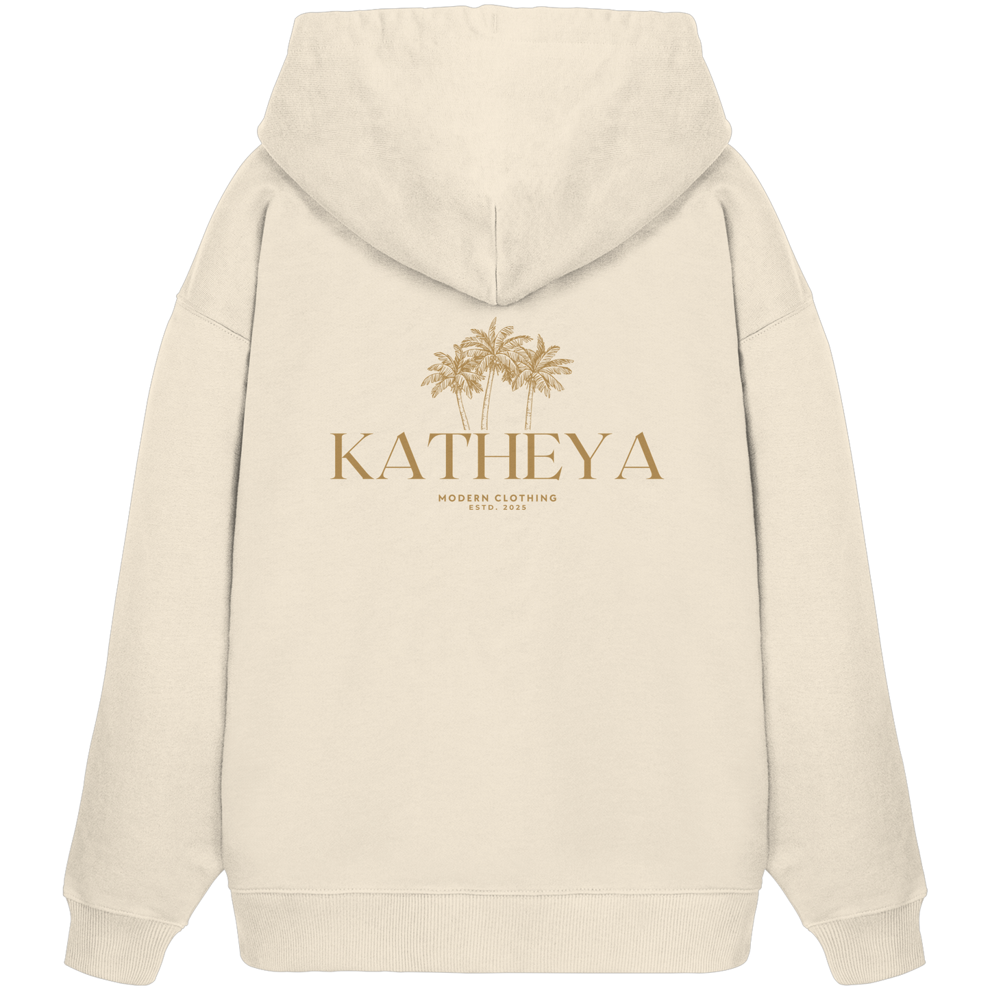 KATHEYA-Gold Hoodie - Organic Oversize Hoodie