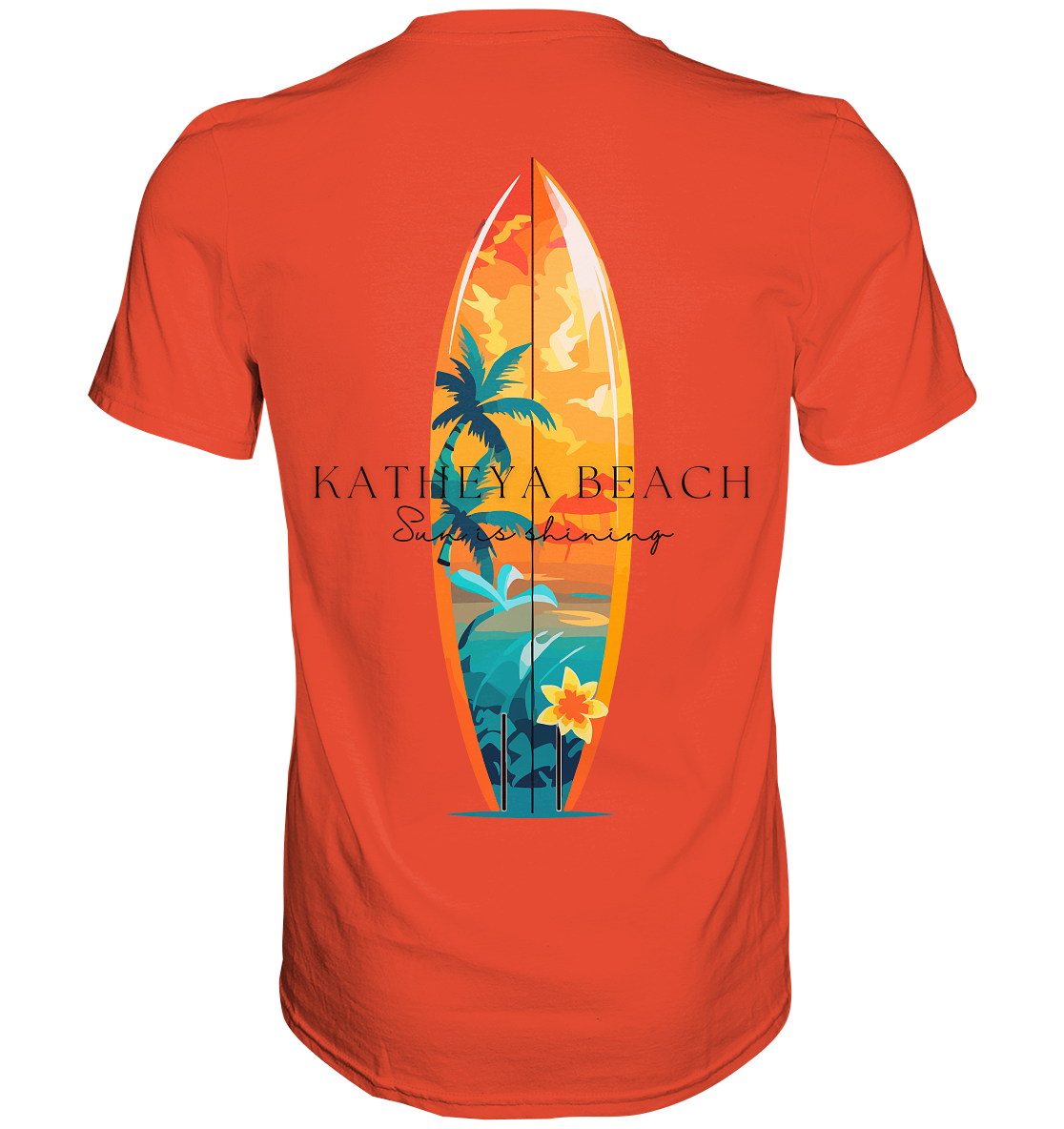 KATHEYA BEACH T-SHIRT - Premium Shirt
