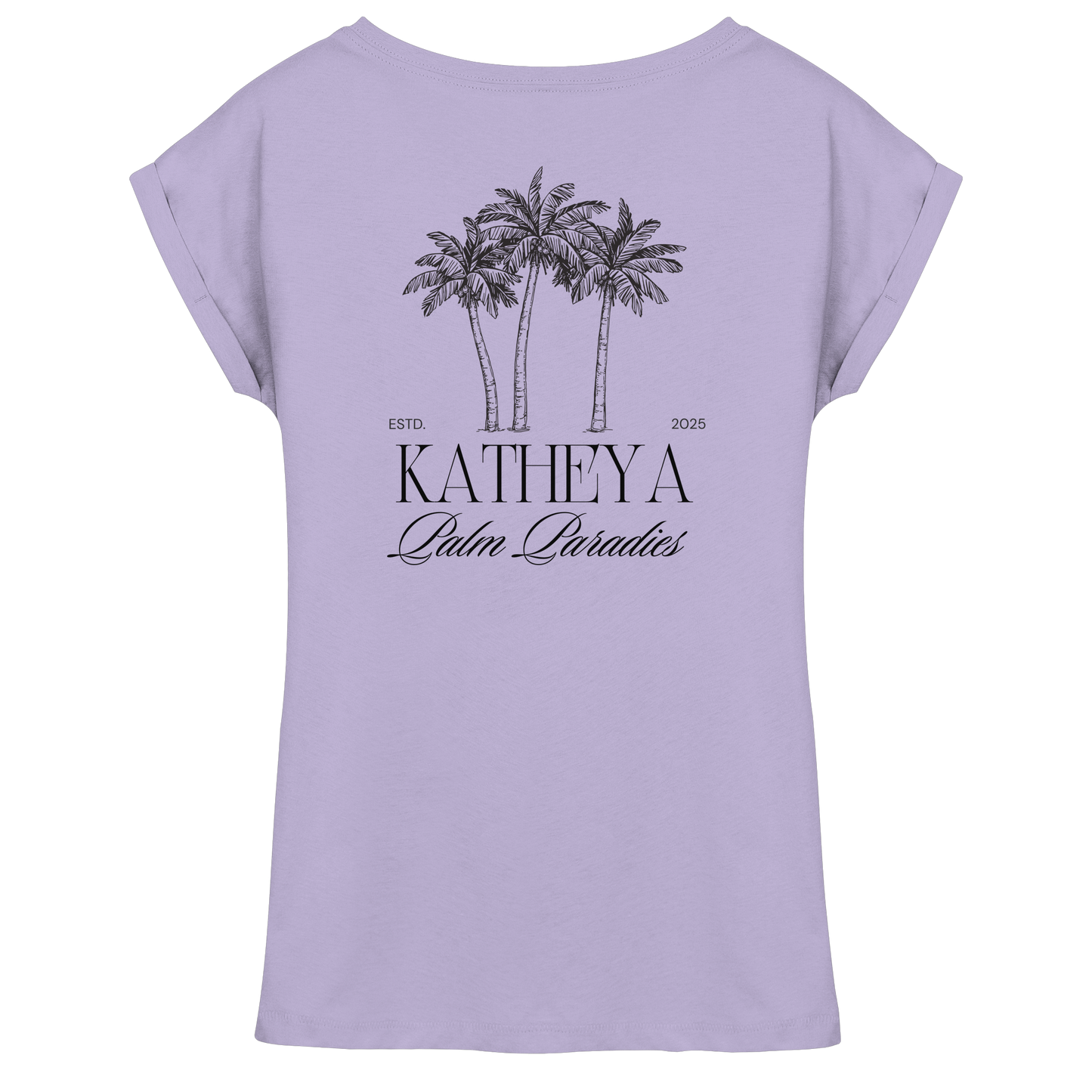 KATHEYA - Palm Kollektion - Womens Extended Shoulder T-Shirt