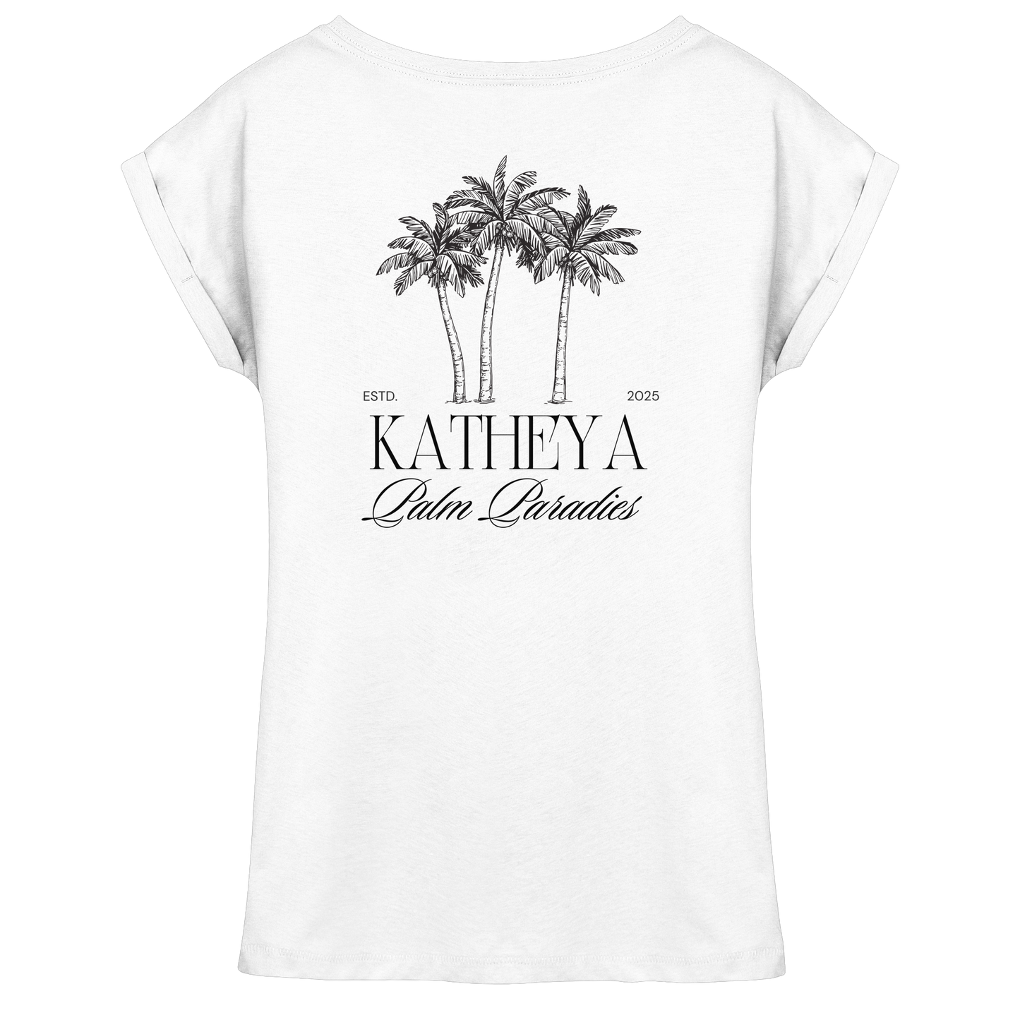 KATHEYA - Palm Kollektion - Womens Extended Shoulder T-Shirt