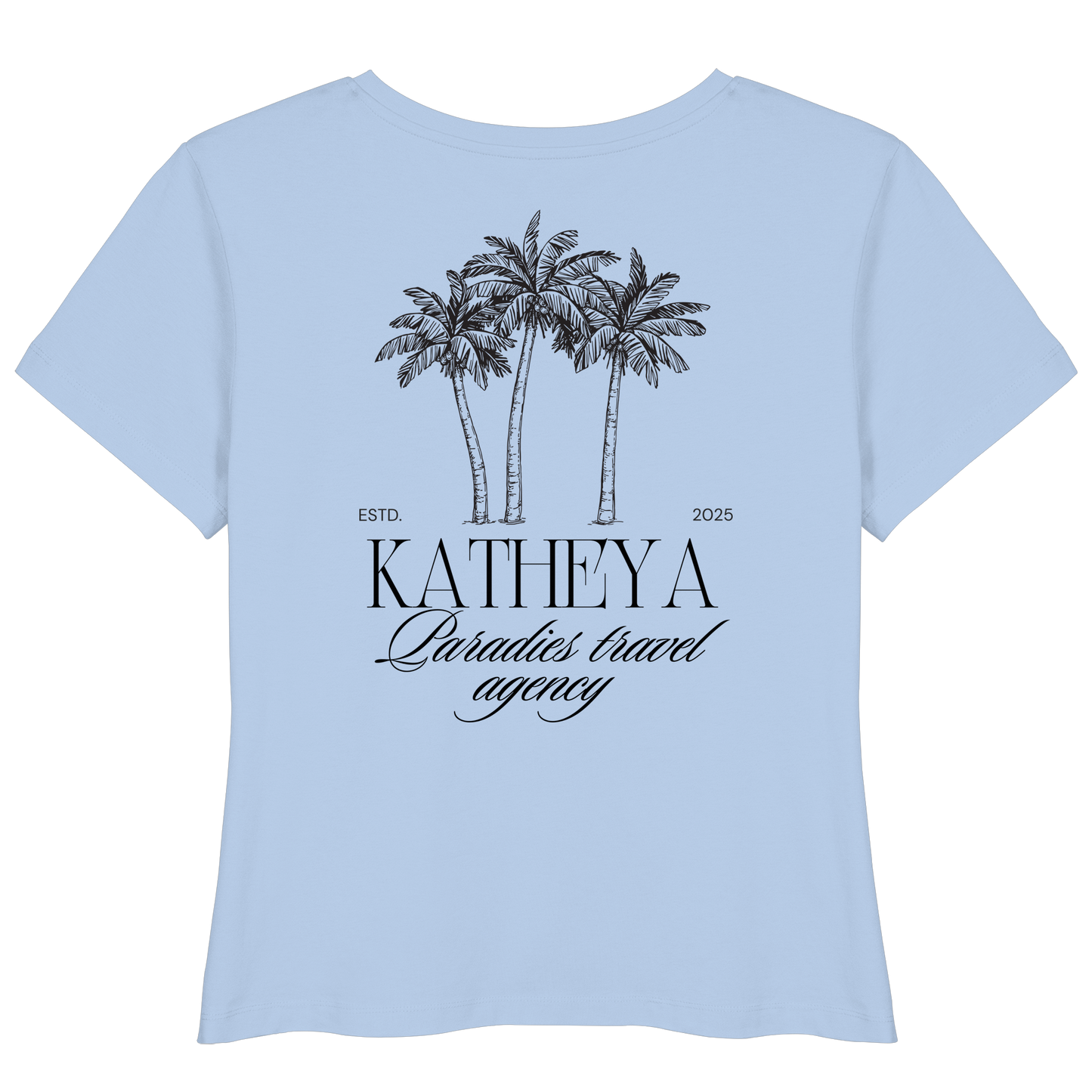 KATHEYA- drei Palmen Design - Womens Organic Lightweight T-Shirt