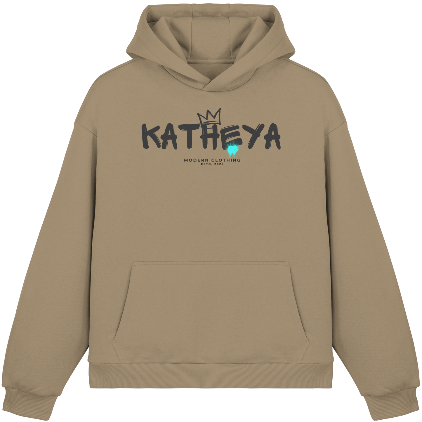 KATHEYA - Fluffy Boxcut Hoodie