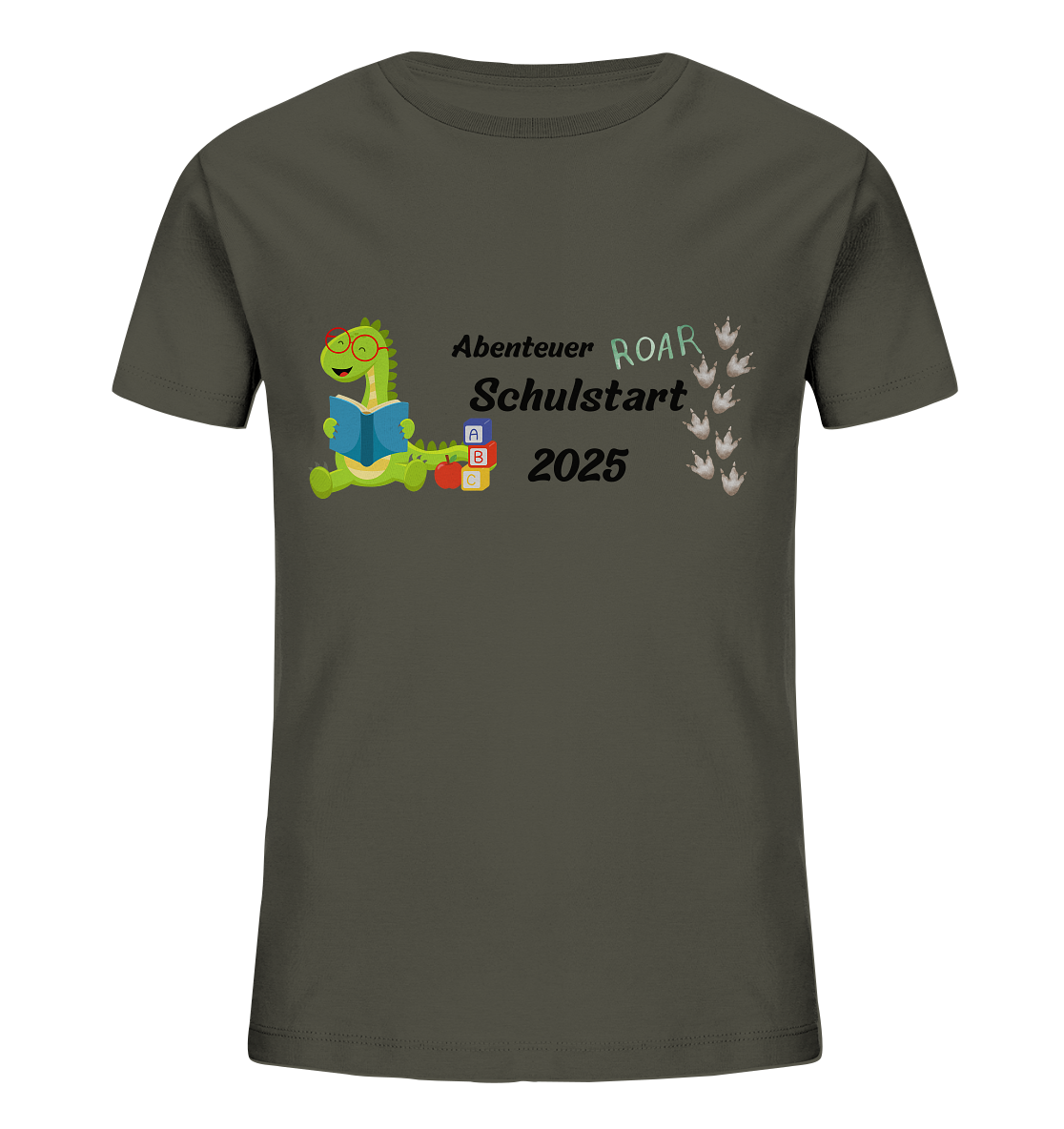 Schulanfang - Dino - Kids Organic Shirt