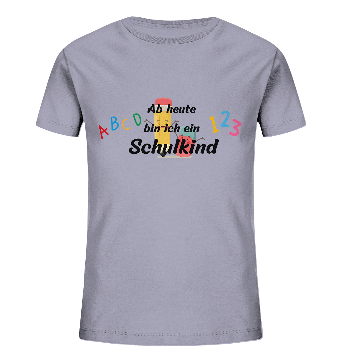 Schulanfang-Ab heute bin ich Schulkind - Kids Organic Shirt
