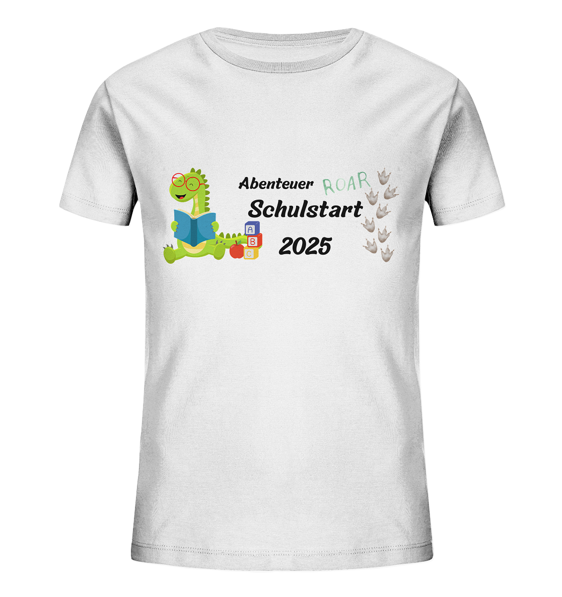 Schulanfang - Dino - Kids Organic Shirt