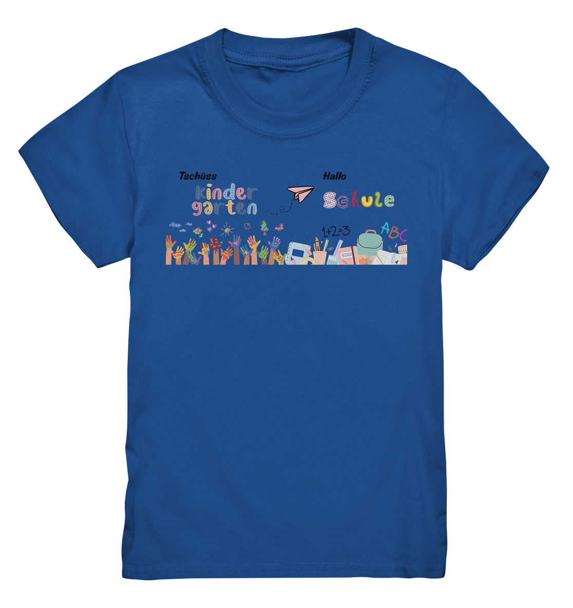 Schulanfang-Tschüss Kindergarten Hallo Schule - Kids Premium Shirt